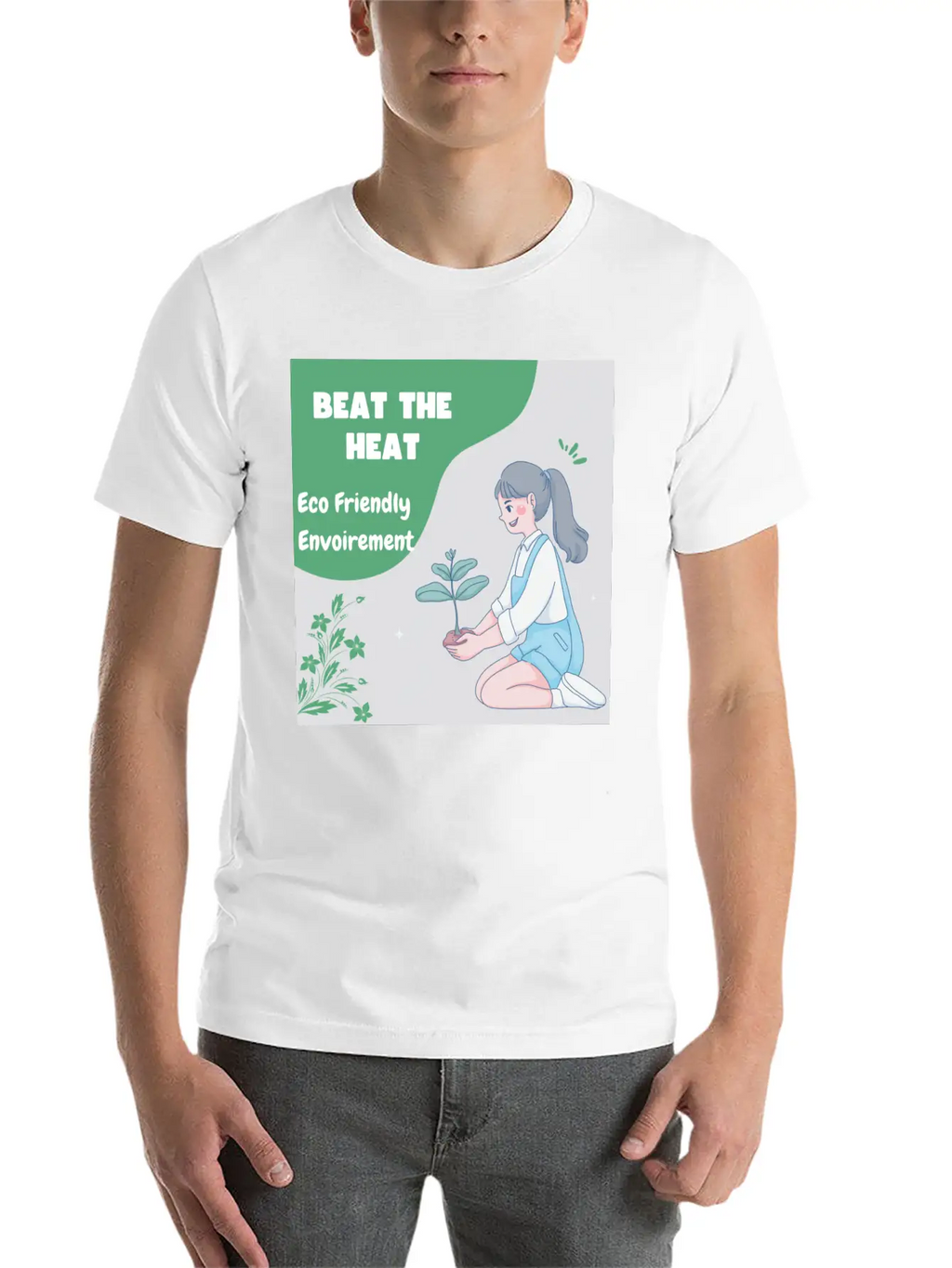 Beat The Heat Classic Cotton Tee – Unisex Comfort For Any Season