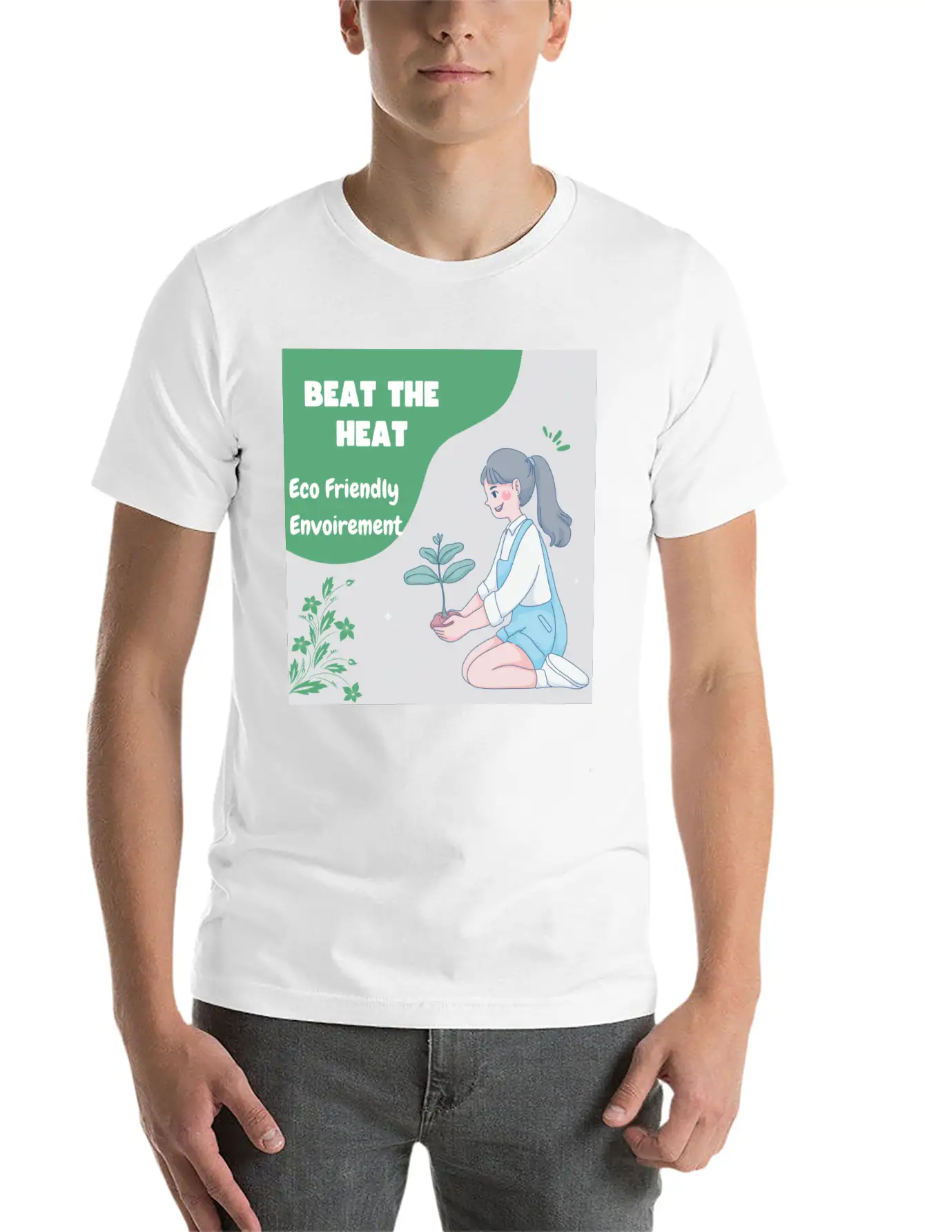 Beat The Heat Classic Cotton Tee – Unisex Comfort For Any Season