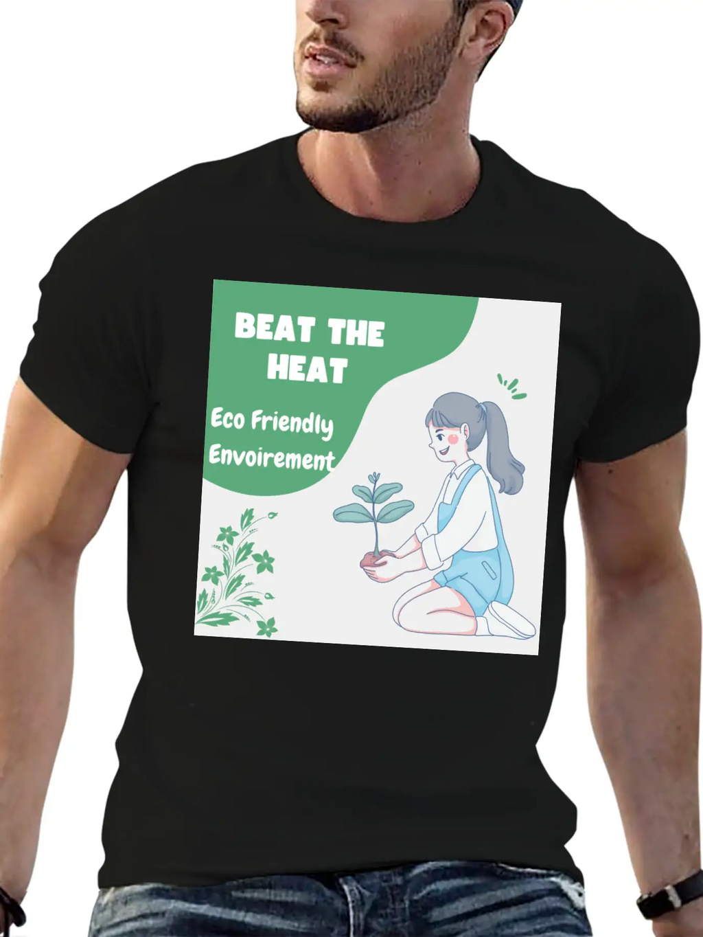 Beat The Heat Classic Cotton Tee – Unisex Comfort For Any Season