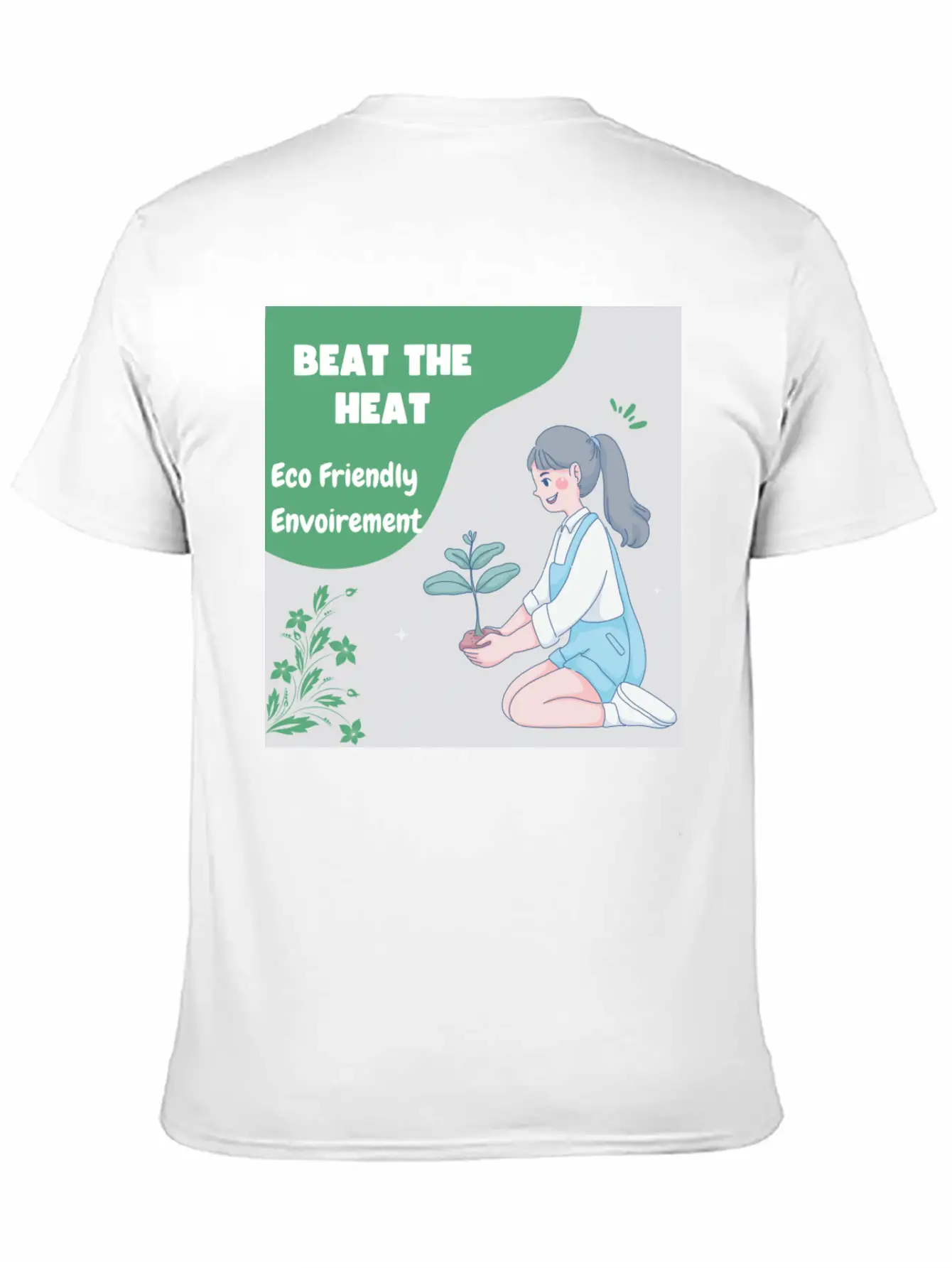 Beat The Heat Classic Cotton Tee – Unisex Comfort For Any Season
