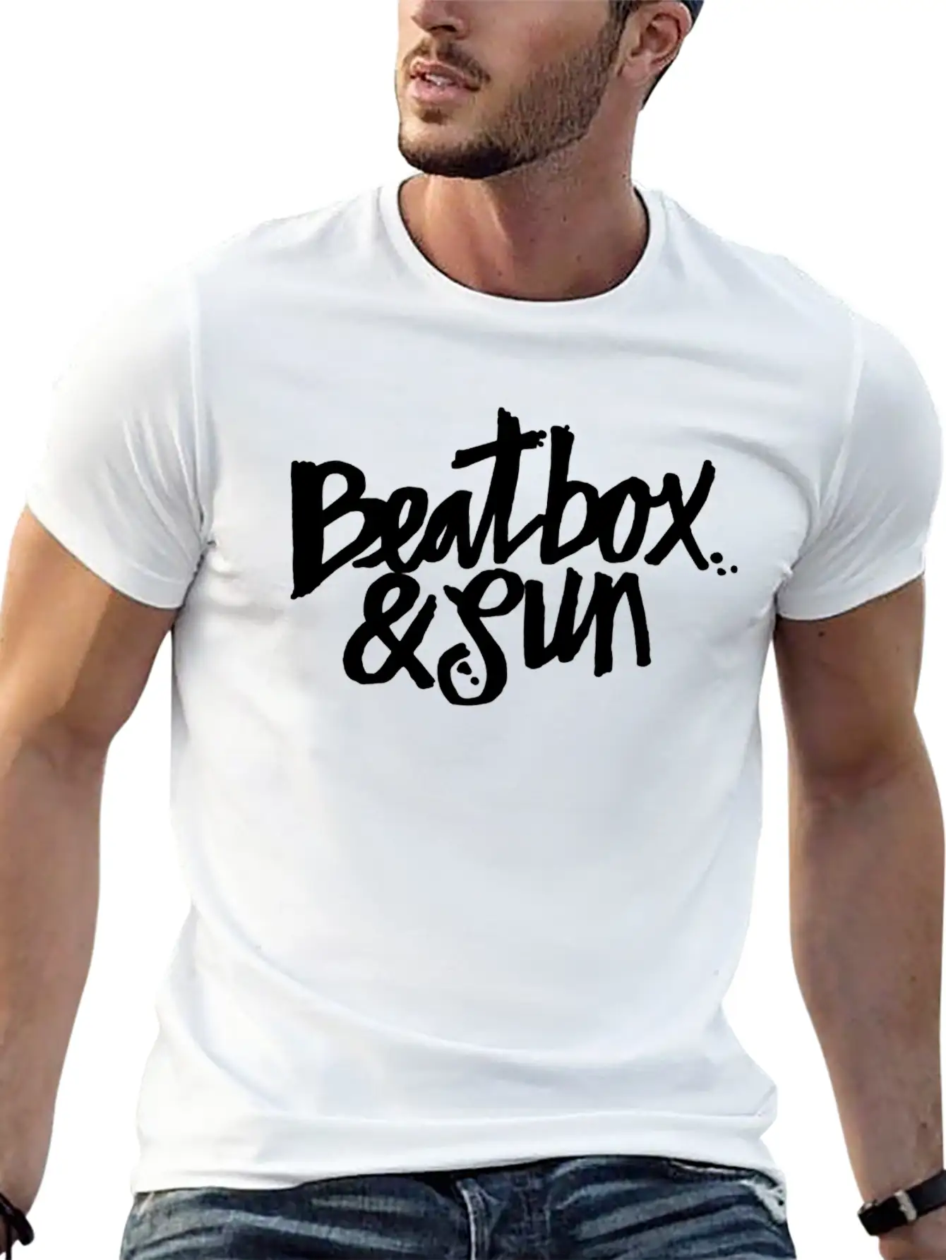 Beatbox Classic Cotton Tee – Unisex Comfort For Any Season