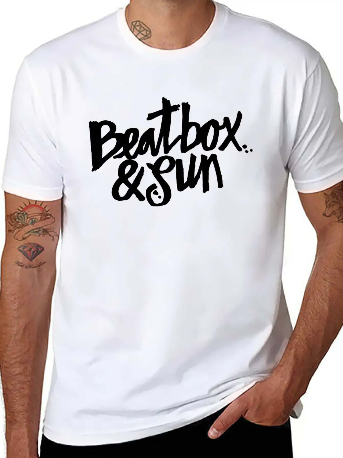 Beatbox Classic Cotton Tee – Unisex Comfort For Any Season