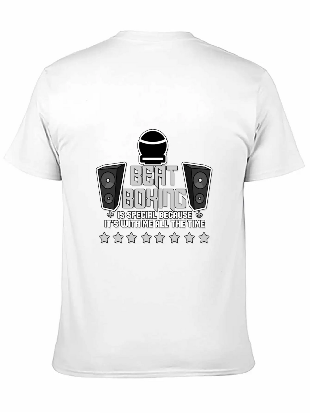 Beatboxing Hip Hop Rap Techno Music Beats Gift Stylish Everyday T-Shirt – Unisex Basic Cotton Tee