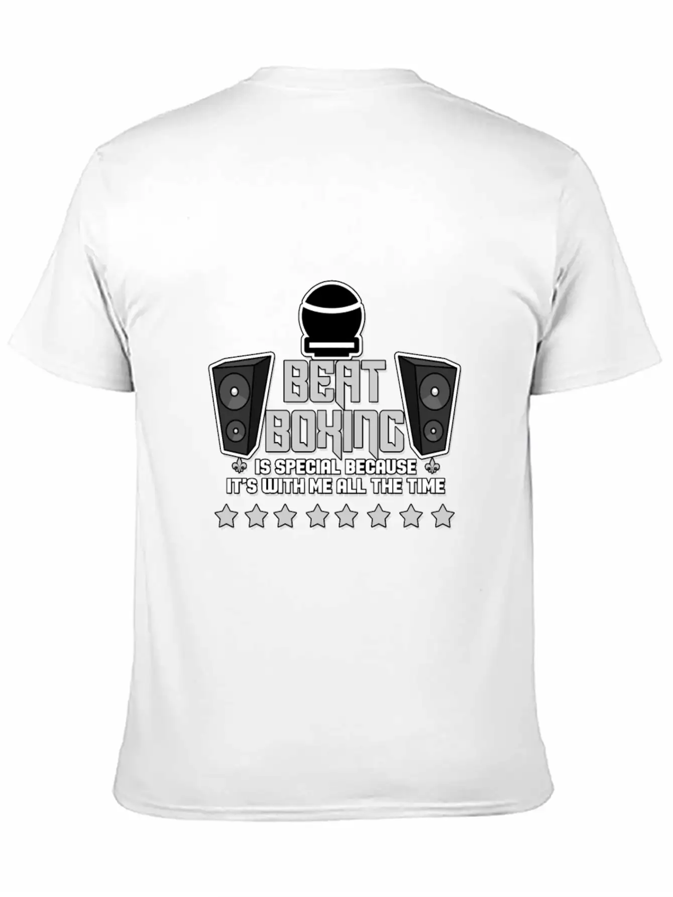 Beatboxing Hip Hop Rap Techno Music Beats Gift Stylish Everyday T-Shirt – Unisex Basic Cotton Tee