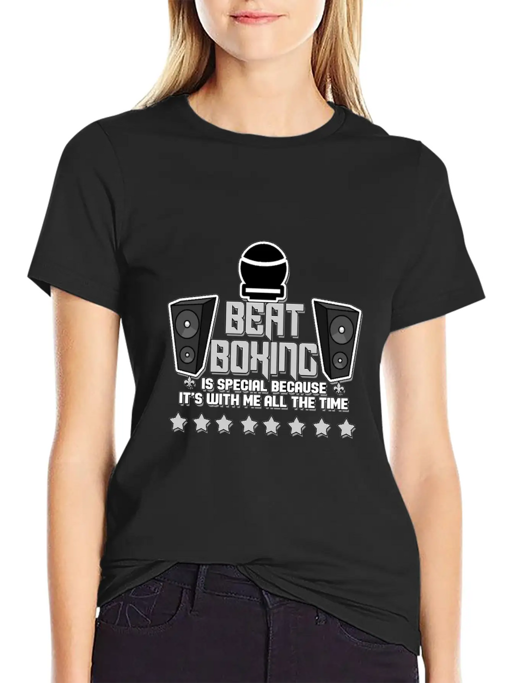 Beatboxing Hip Hop Rap Techno Music Beats Gift Stylish Everyday T-Shirt – Unisex Basic Cotton Tee