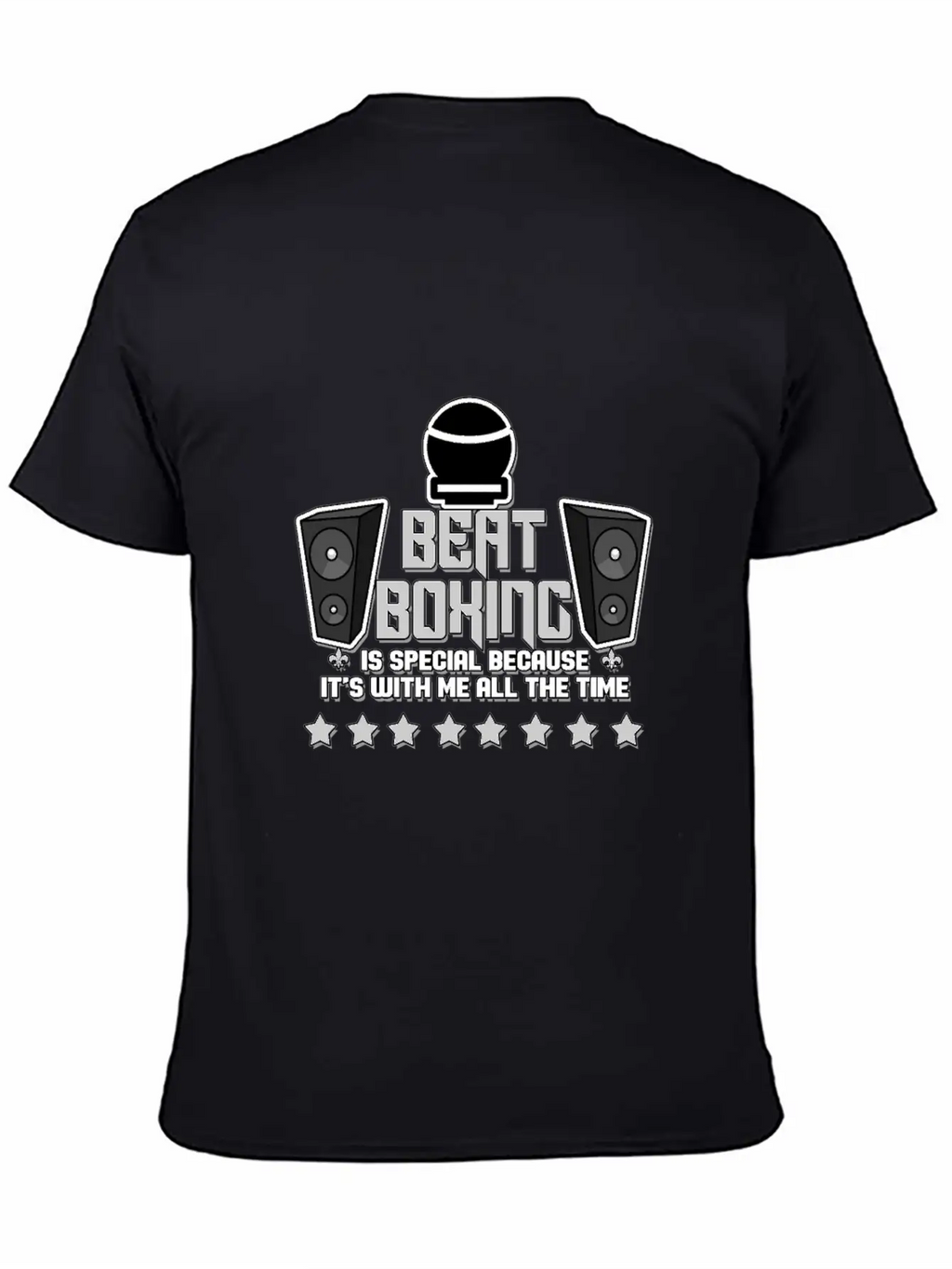 Beatboxing Hip Hop Rap Techno Music Beats Gift Stylish Everyday T-Shirt – Unisex Basic Cotton Tee