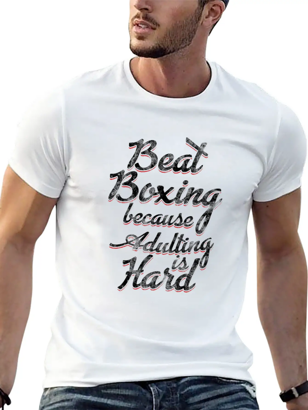 Beatboxing Microphone Hard Beatboxer Rap Hiphop Breathable Graphic T-Shirt – Perfect For Casual Days