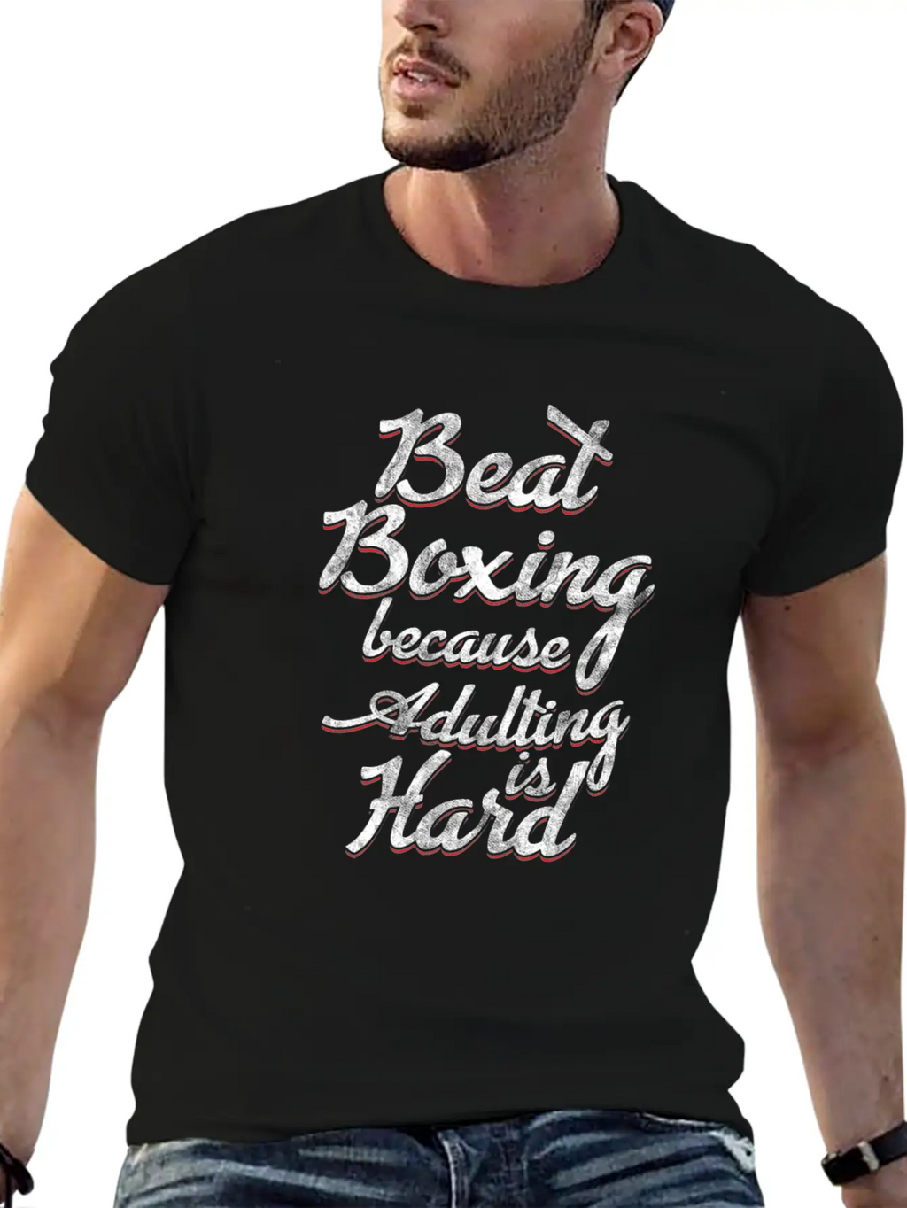 Beatboxing Microphone Hard Beatboxer Rap Hiphop Breathable Graphic T-Shirt – Perfect For Casual Days