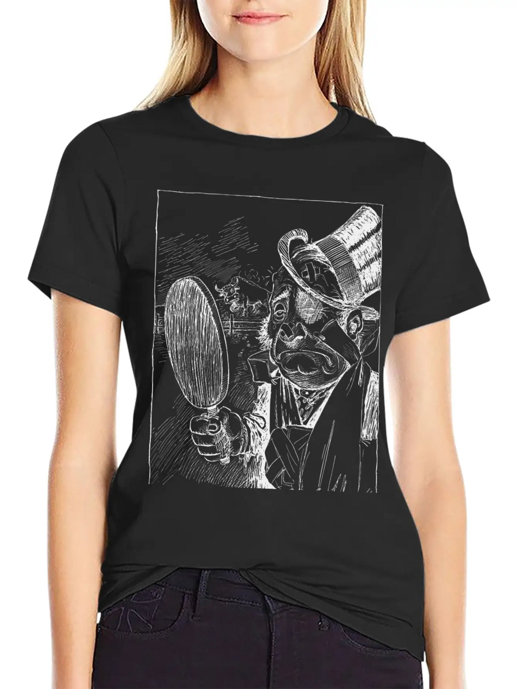 Beatup Man With Bull Relaxed Everyday Tee – Lightweight And Durable Cotton