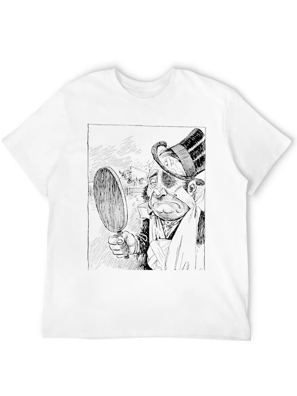 Beatup Man With Bull Relaxed Everyday Tee – Lightweight And Durable Cotton