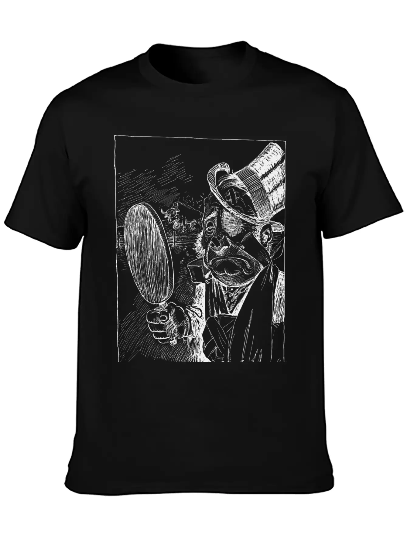Beatup Man With Bull Relaxed Everyday Tee – Lightweight And Durable Cotton