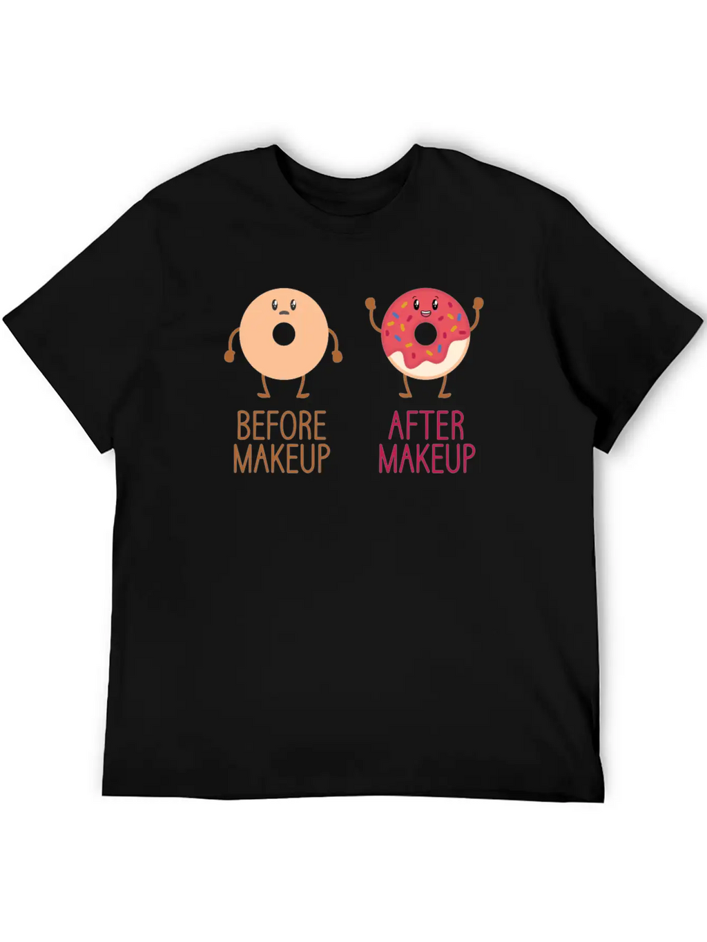 Beautician Donuts Makeup Artist Stylist Relaxed Everyday Tee – Lightweight And Durable Cotton