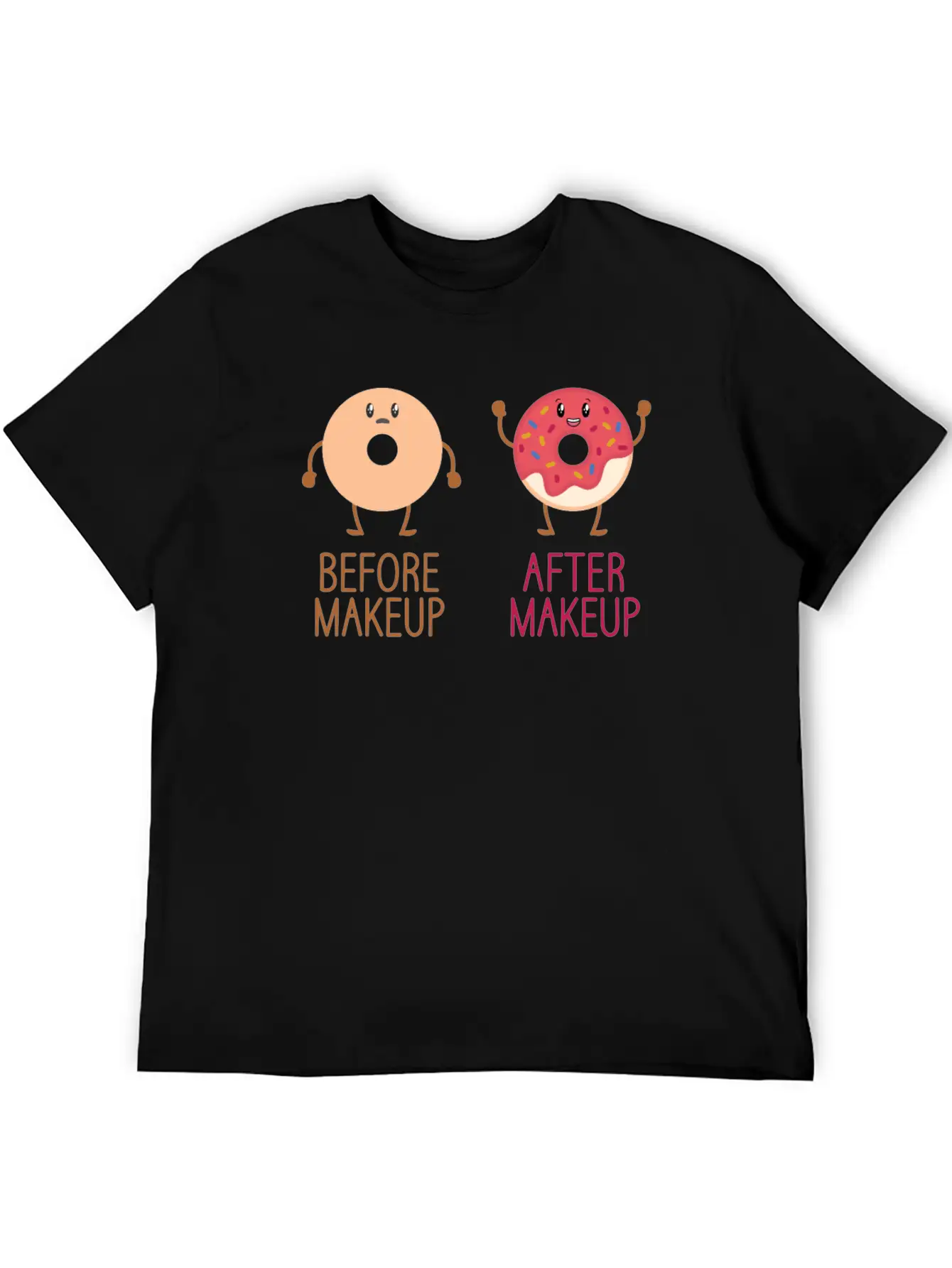 Beautician Donuts Makeup Artist Stylist Relaxed Everyday Tee – Lightweight And Durable Cotton