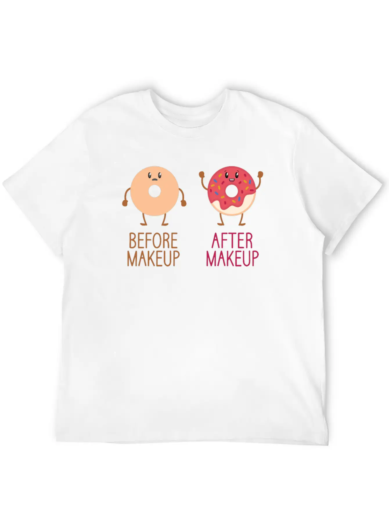 Beautician Donuts Makeup Artist Stylist Relaxed Everyday Tee – Lightweight And Durable Cotton