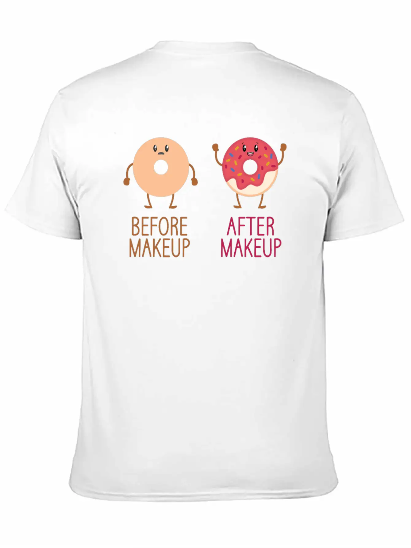 Beautician Donuts Makeup Artist Stylist Relaxed Everyday Tee – Lightweight And Durable Cotton