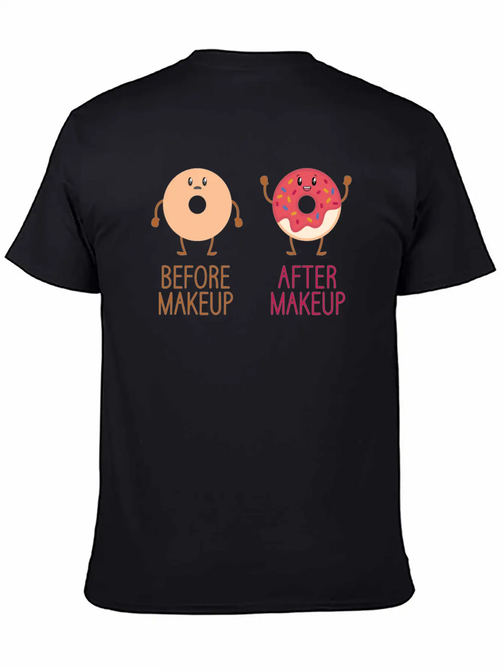 Beautician Donuts Makeup Artist Stylist Relaxed Everyday Tee – Lightweight And Durable Cotton