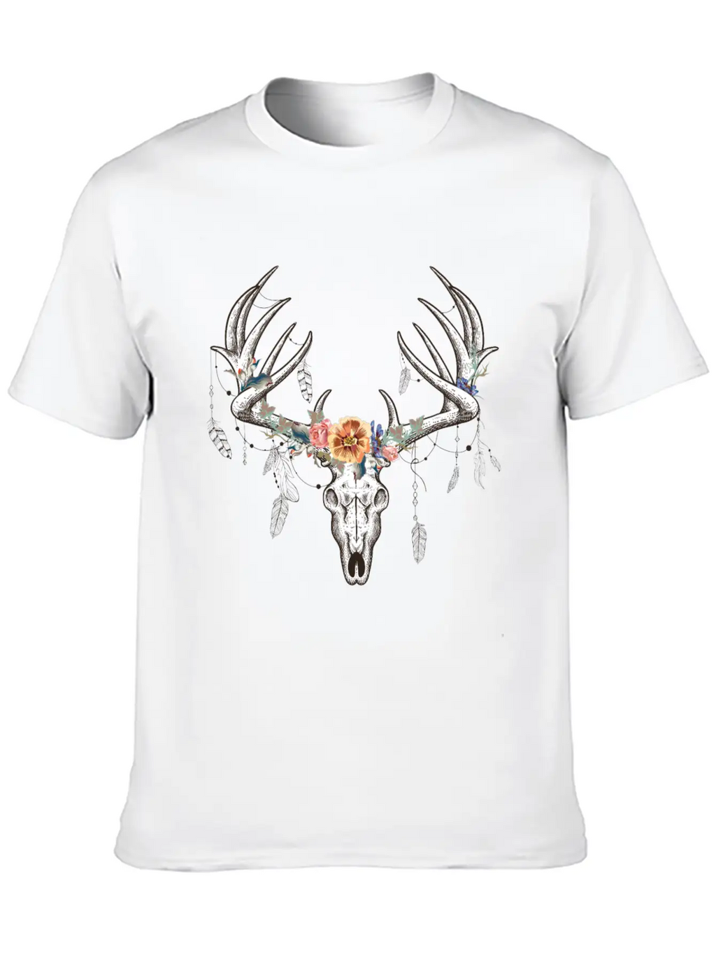 Beautiful Boho Design Stylish Everyday T-Shirt – Unisex Basic Cotton Tee