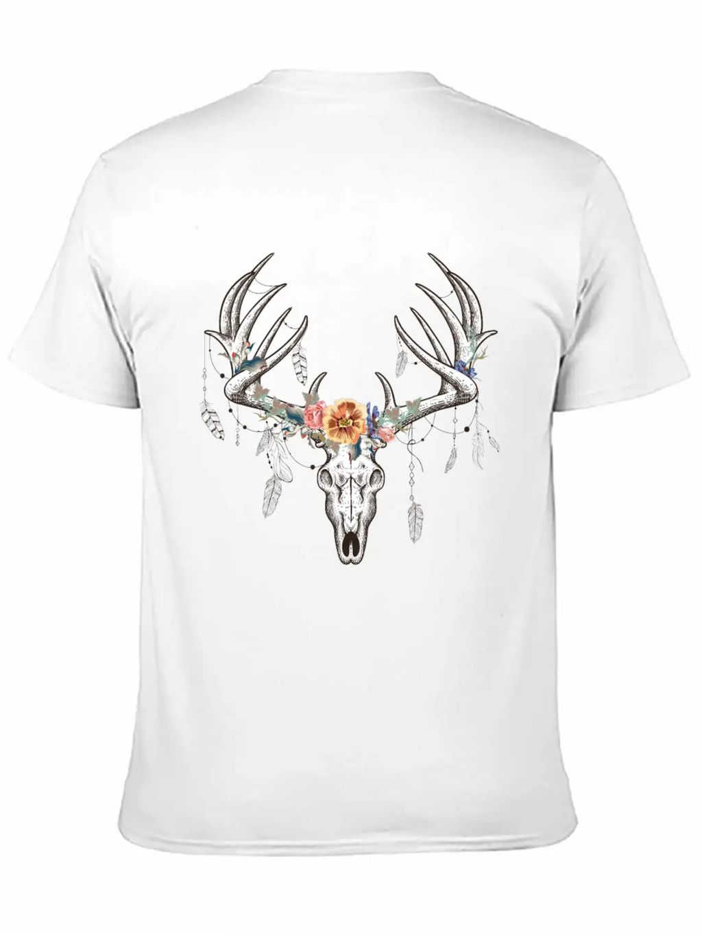Beautiful Boho Design Stylish Everyday T-Shirt – Unisex Basic Cotton Tee