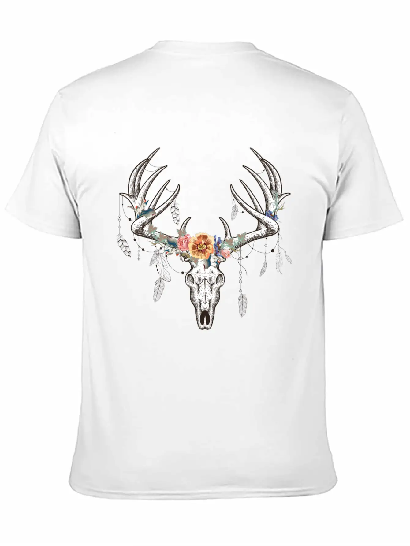 Beautiful Boho Design Stylish Everyday T-Shirt – Unisex Basic Cotton Tee