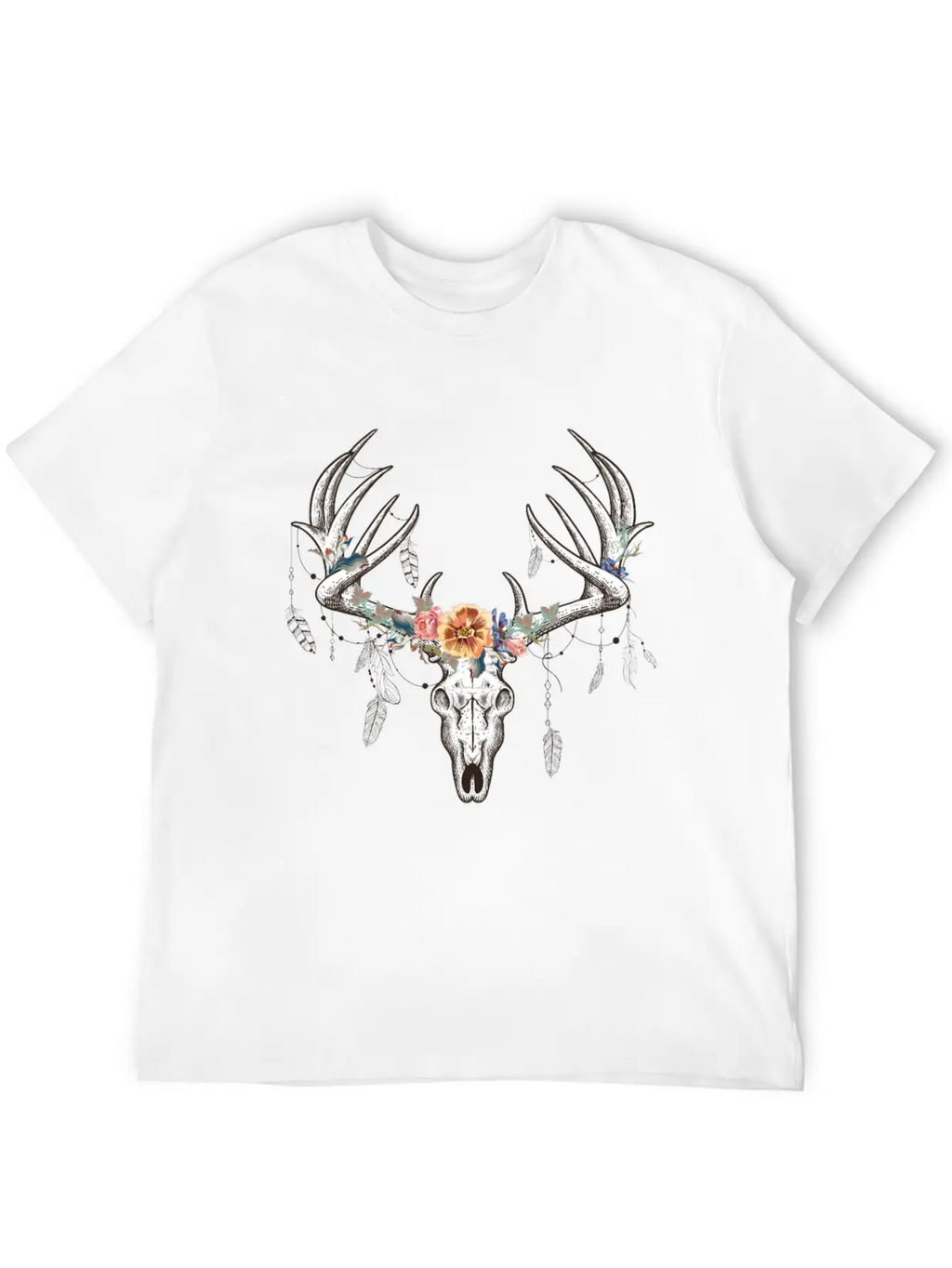 Beautiful Boho Design Stylish Everyday T-Shirt – Unisex Basic Cotton Tee