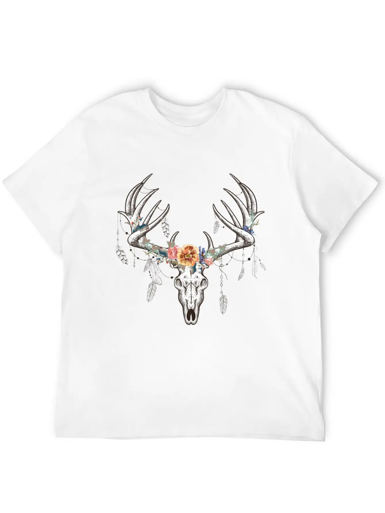 Beautiful Boho Design Stylish Everyday T-Shirt – Unisex Basic Cotton Tee