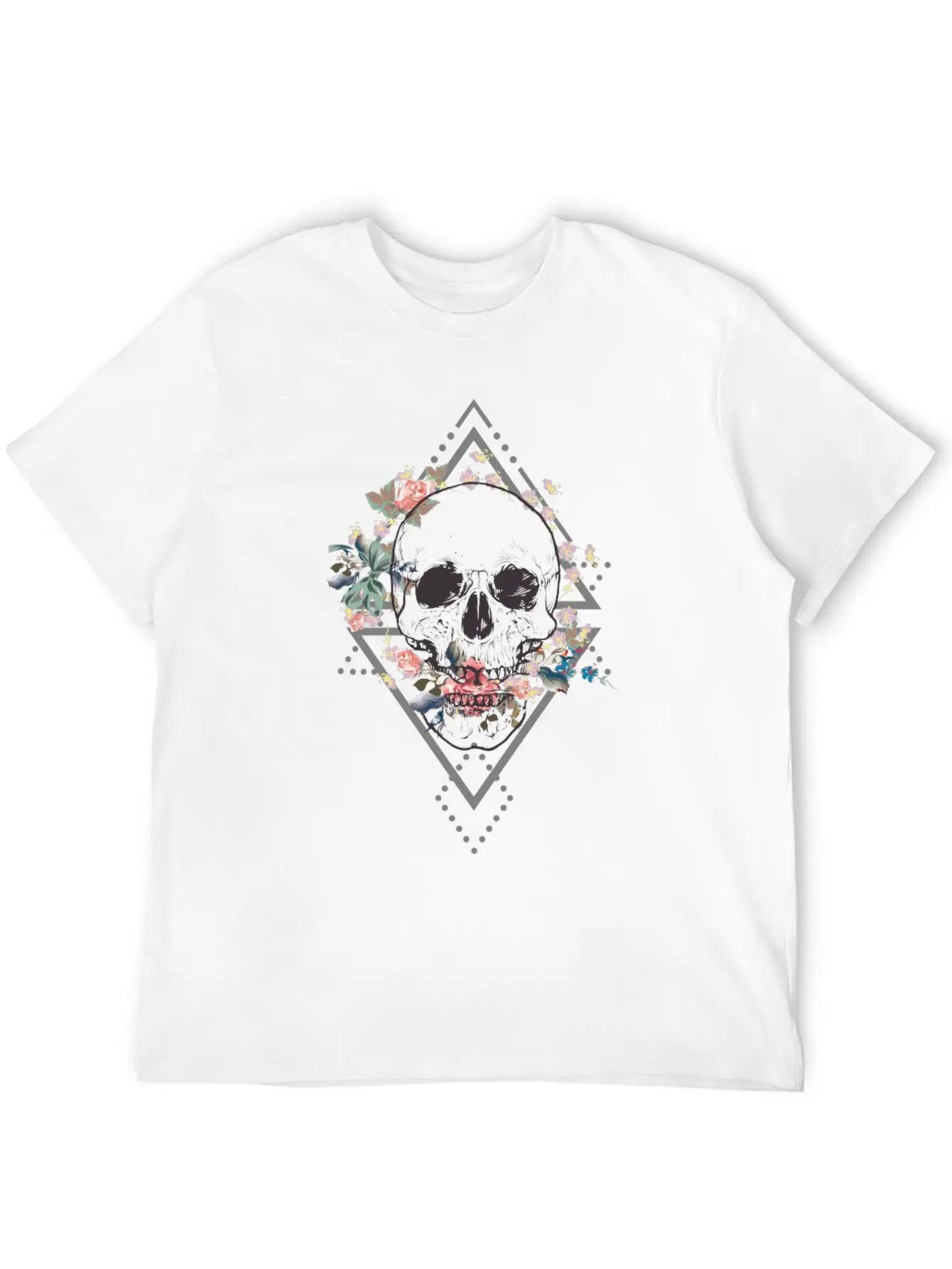 Beautiful Boho Design Unisex Casual T-Shirt – Clean Design For Daily Comfort
