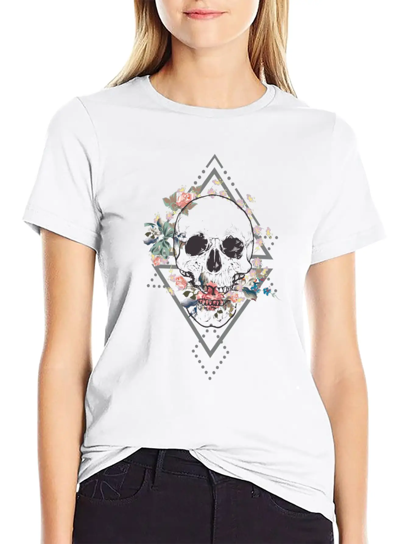 Beautiful Boho Design Unisex Casual T-Shirt – Clean Design For Daily Comfort