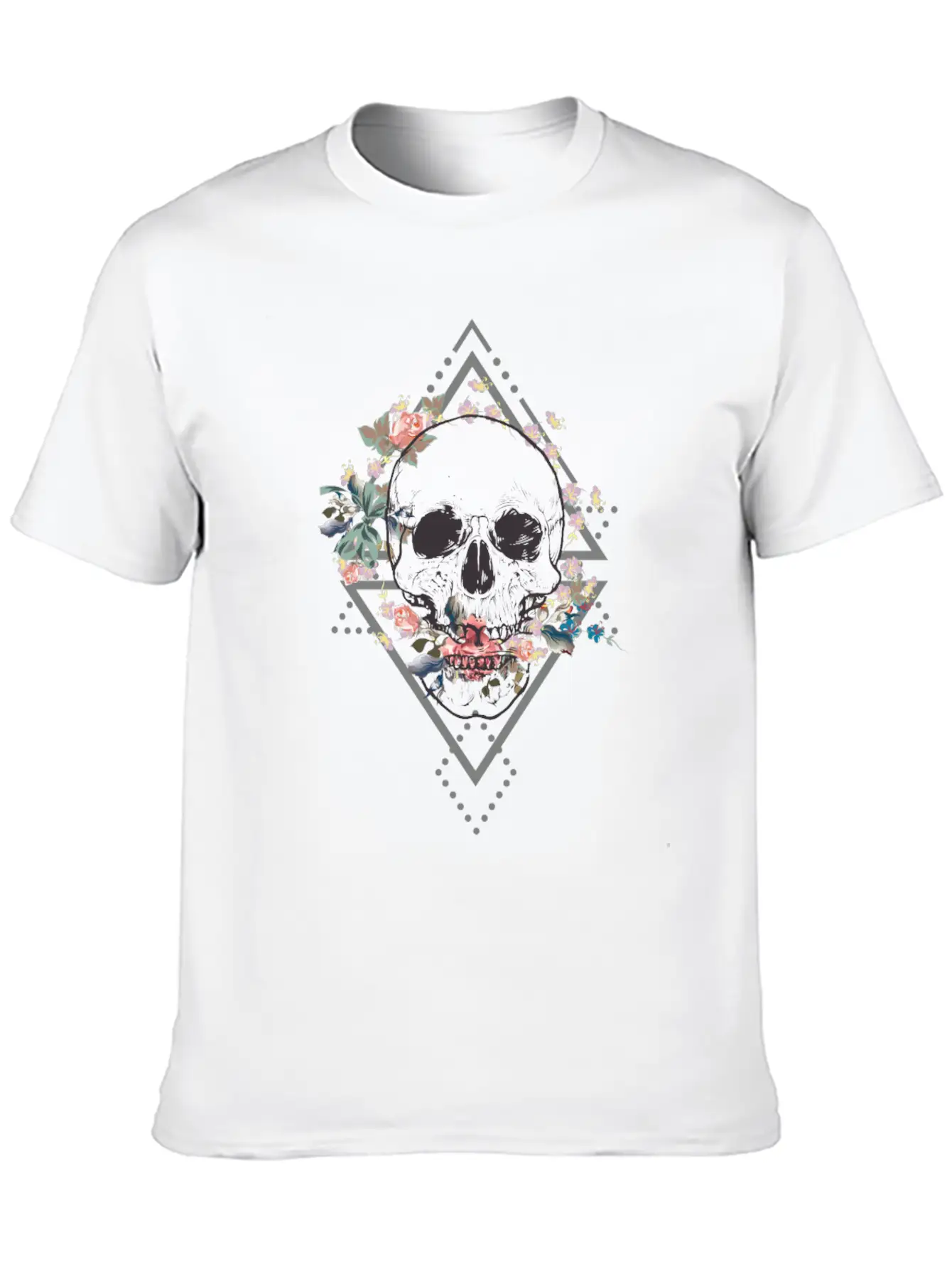 Beautiful Boho Design Unisex Casual T-Shirt – Clean Design For Daily Comfort