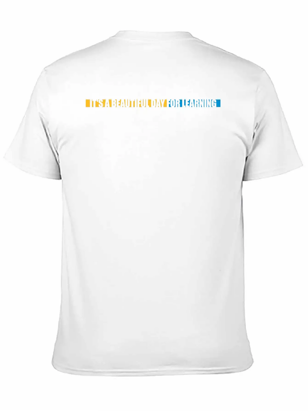 Beautiful Day For Learning Modern Fit Casual T-Shirt – Clean And Versatile Design