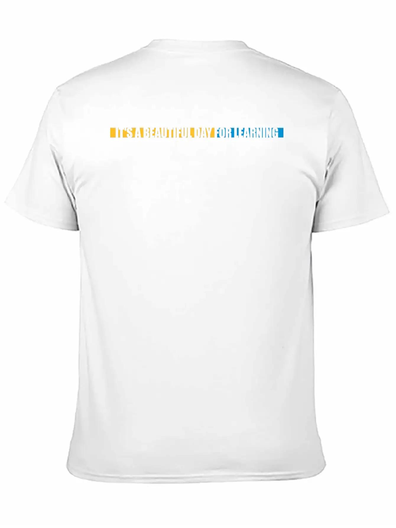 Beautiful Day For Learning Modern Fit Casual T-Shirt – Clean And Versatile Design
