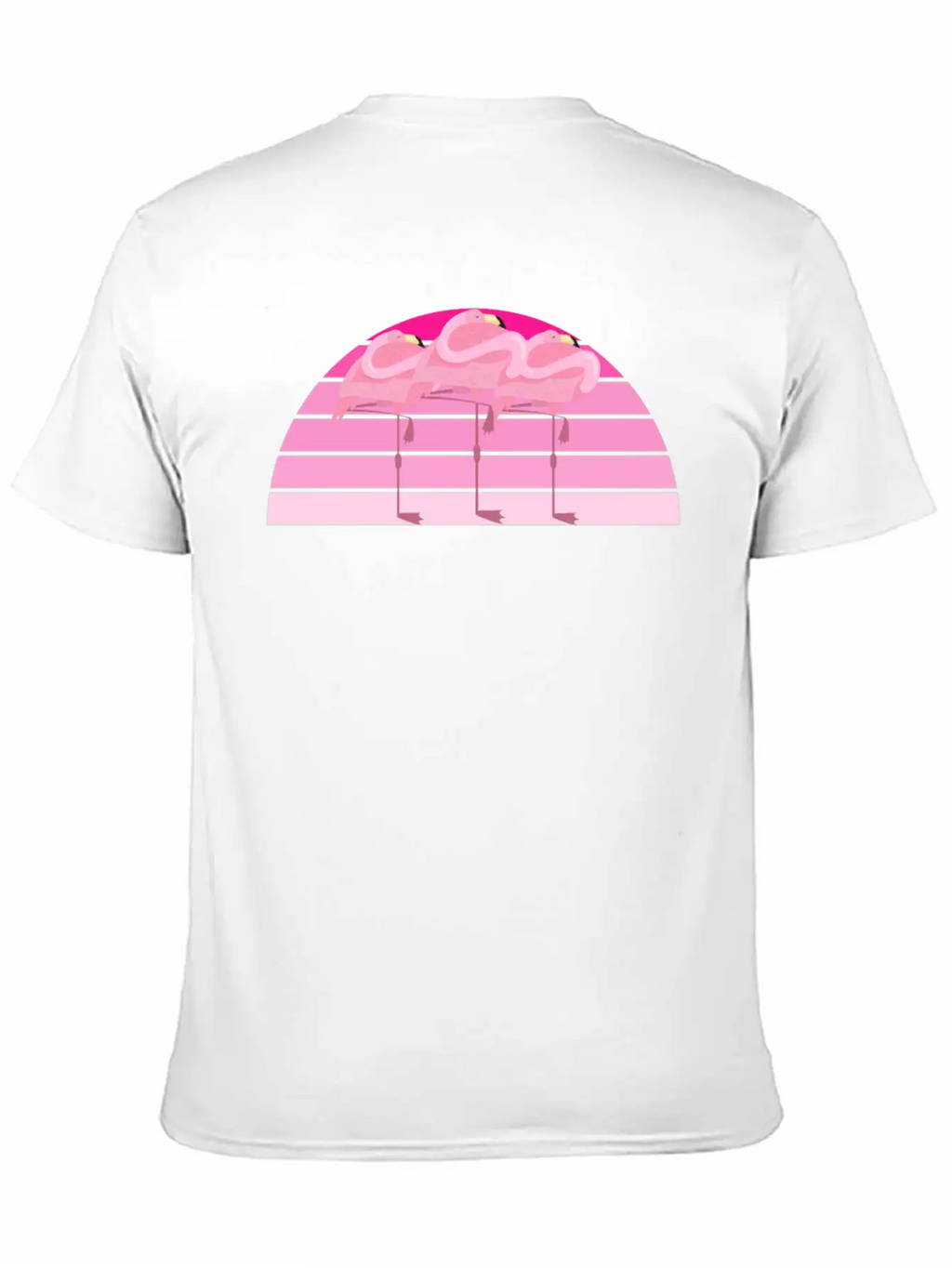 Beautiful Flamingo Stylish Everyday T-Shirt – Unisex Basic Cotton Tee