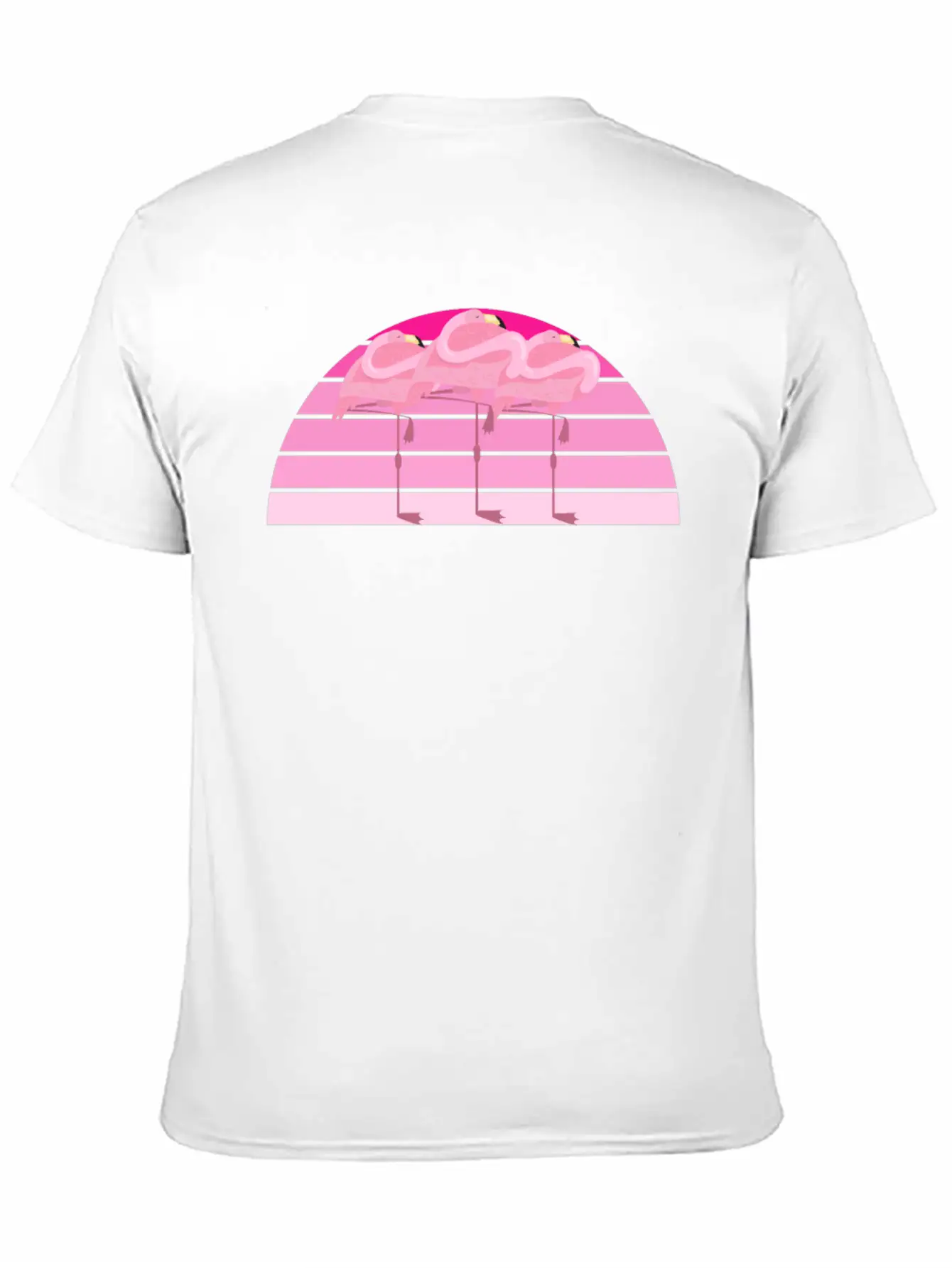 Beautiful Flamingo Stylish Everyday T-Shirt – Unisex Basic Cotton Tee