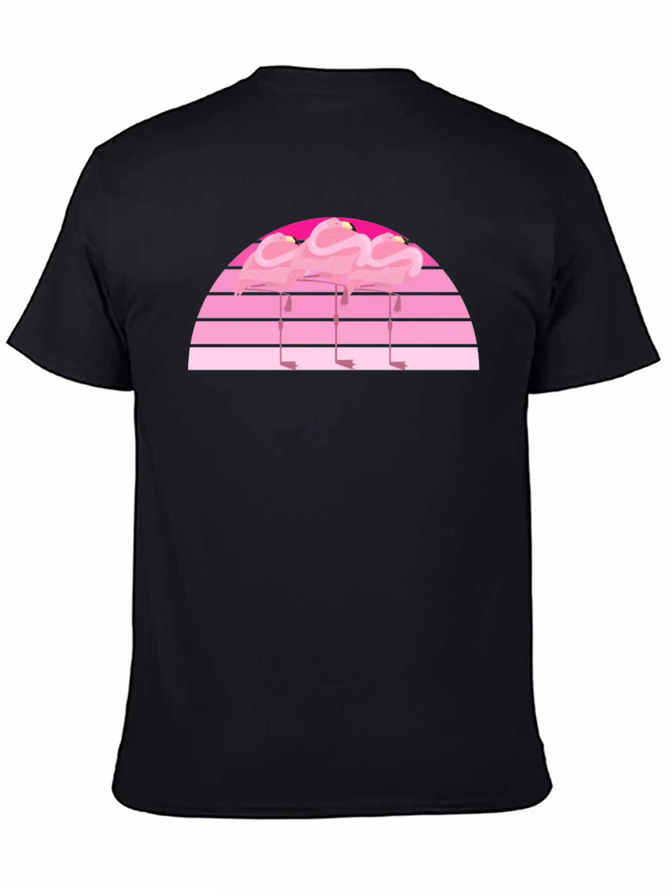 Beautiful Flamingo Stylish Everyday T-Shirt – Unisex Basic Cotton Tee