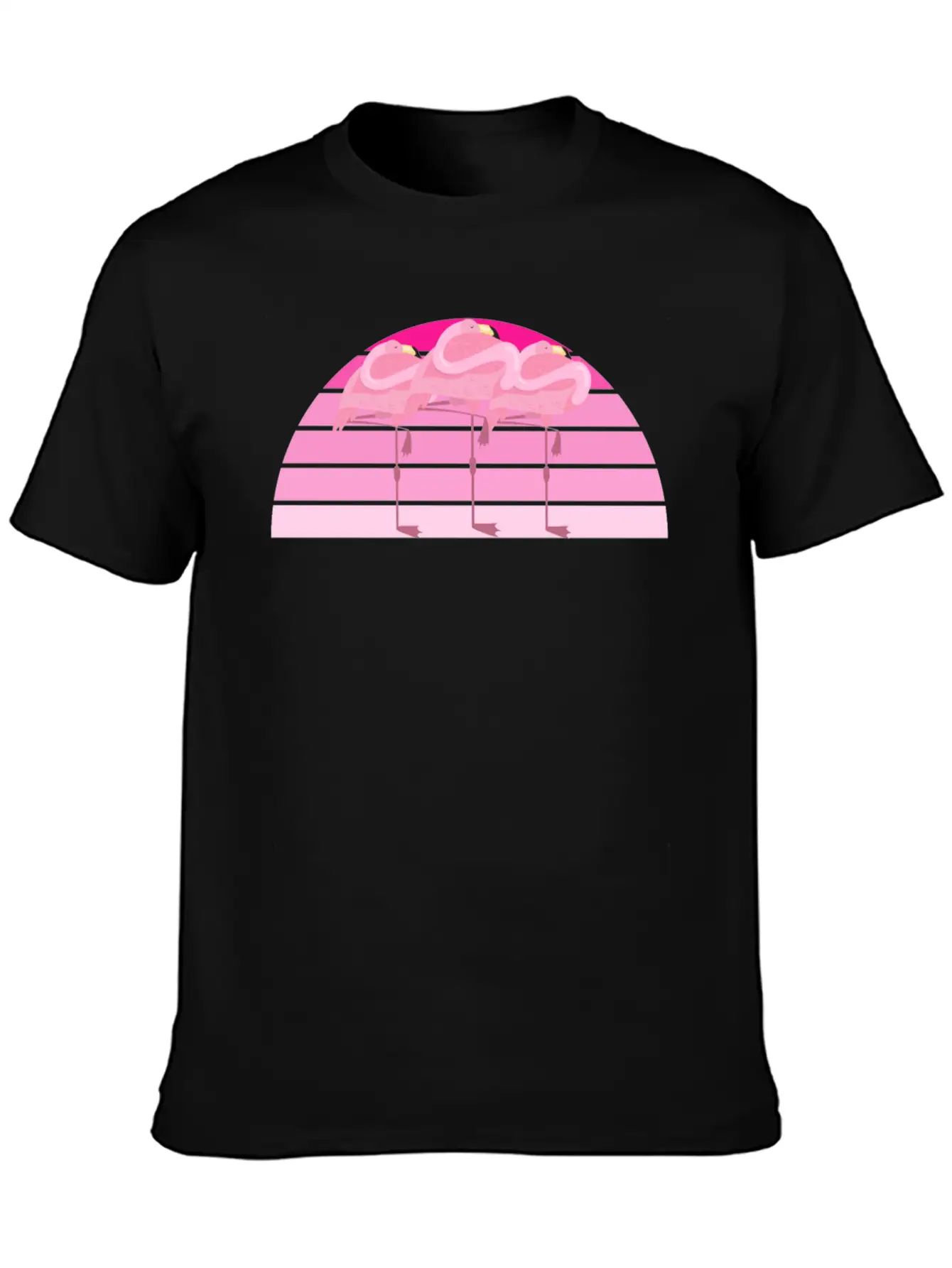 Beautiful Flamingo Stylish Everyday T-Shirt – Unisex Basic Cotton Tee