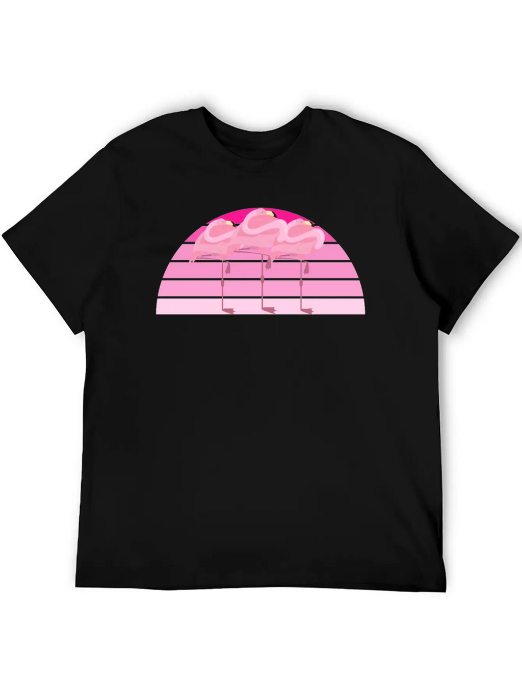 Beautiful Flamingo Stylish Everyday T-Shirt – Unisex Basic Cotton Tee