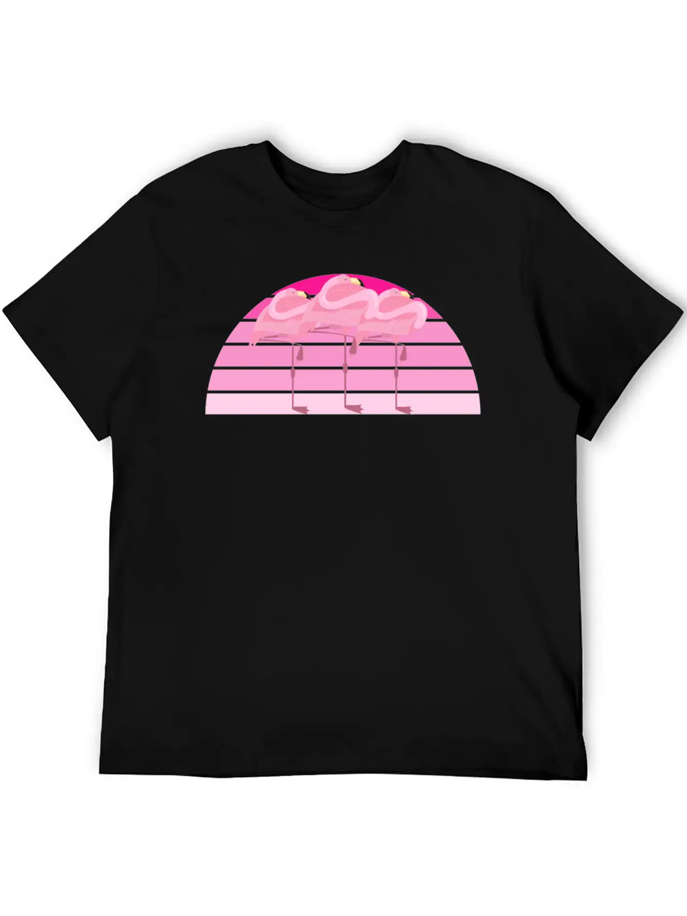 Beautiful Flamingo Stylish Everyday T-Shirt – Unisex Basic Cotton Tee