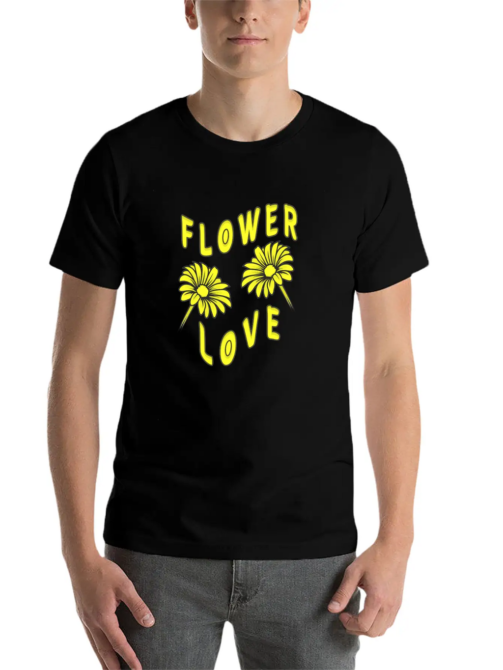 Beautiful Flowers Flower Love Essential Cotton Tee For Daily Outfits – Unisex Style