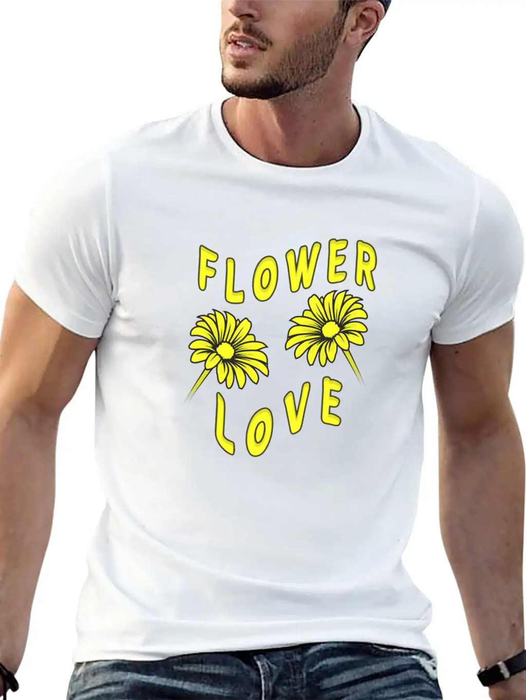Beautiful Flowers Flower Love Essential Cotton Tee For Daily Outfits – Unisex Style