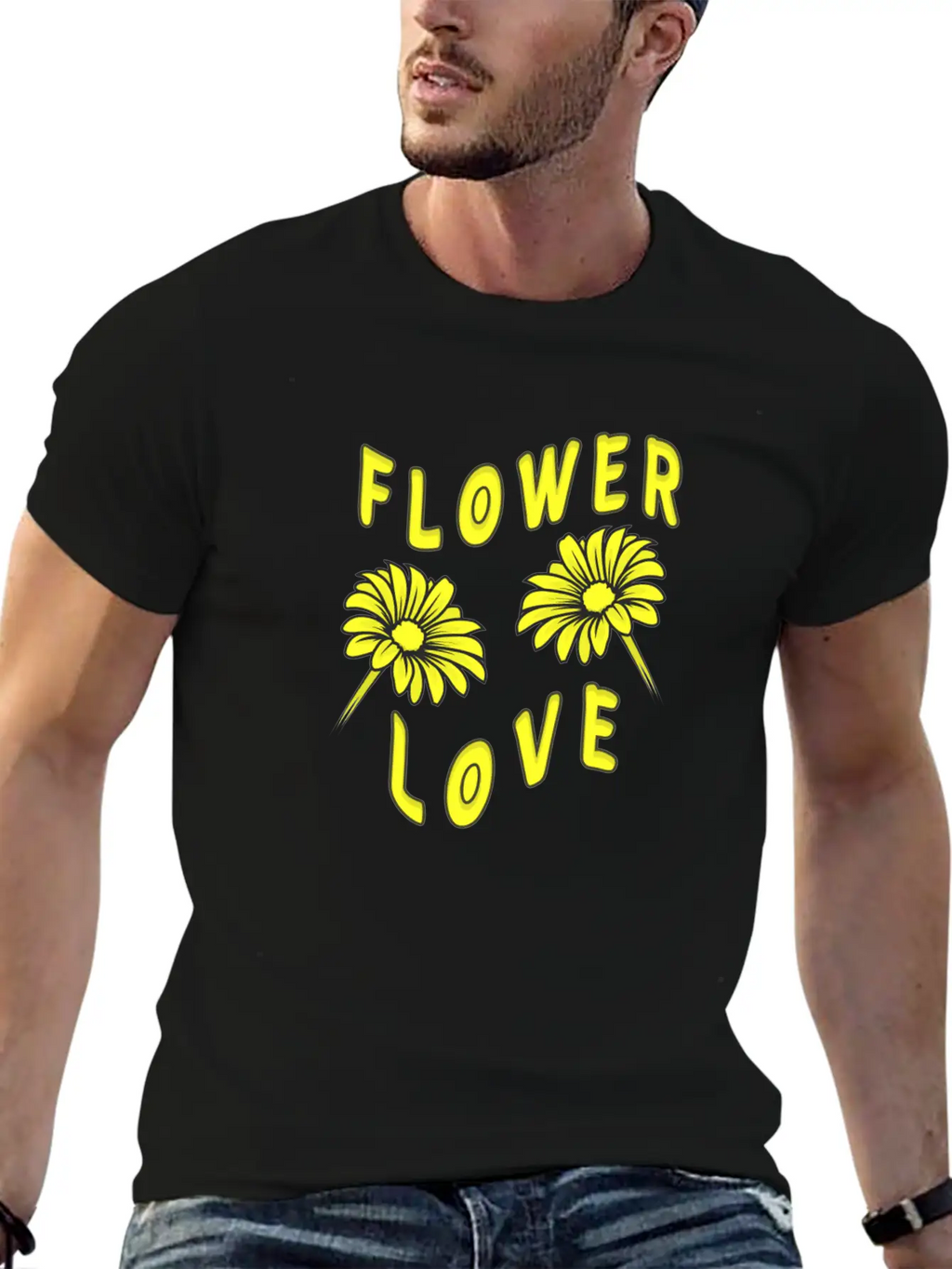 Beautiful Flowers Flower Love Essential Cotton Tee For Daily Outfits – Unisex Style
