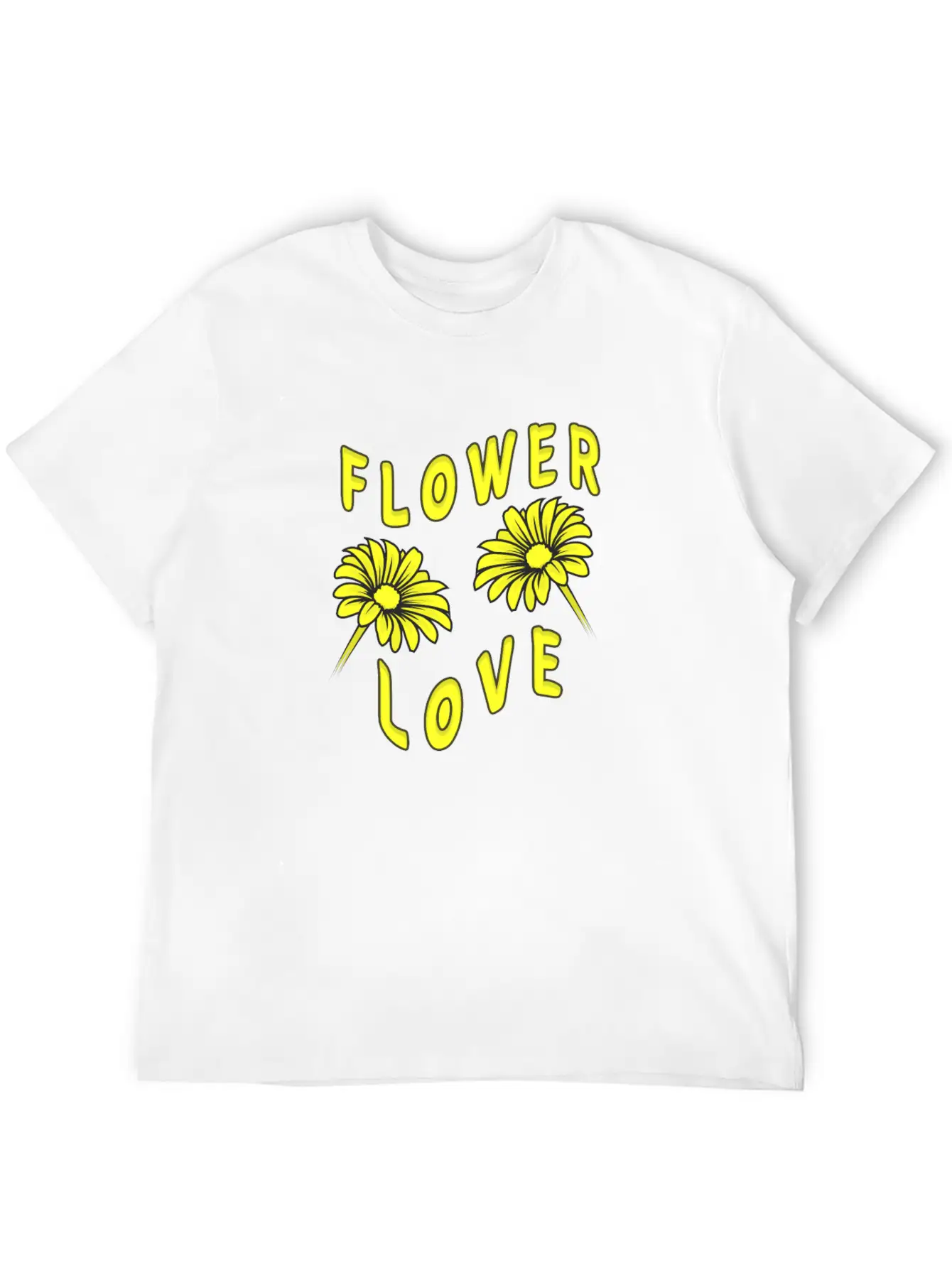 Beautiful Flowers Flower Love Essential Cotton Tee For Daily Outfits – Unisex Style