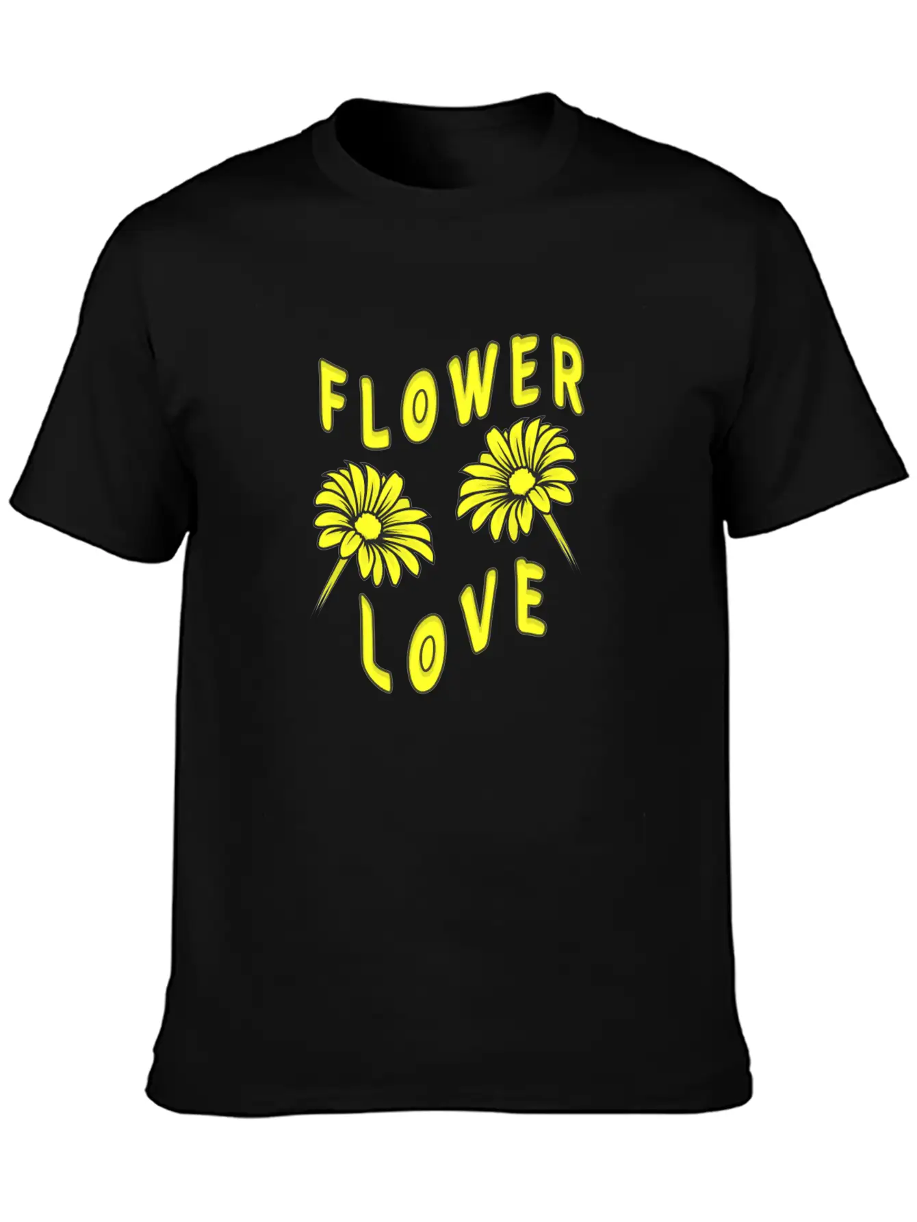 Beautiful Flowers Flower Love Essential Cotton Tee For Daily Outfits – Unisex Style