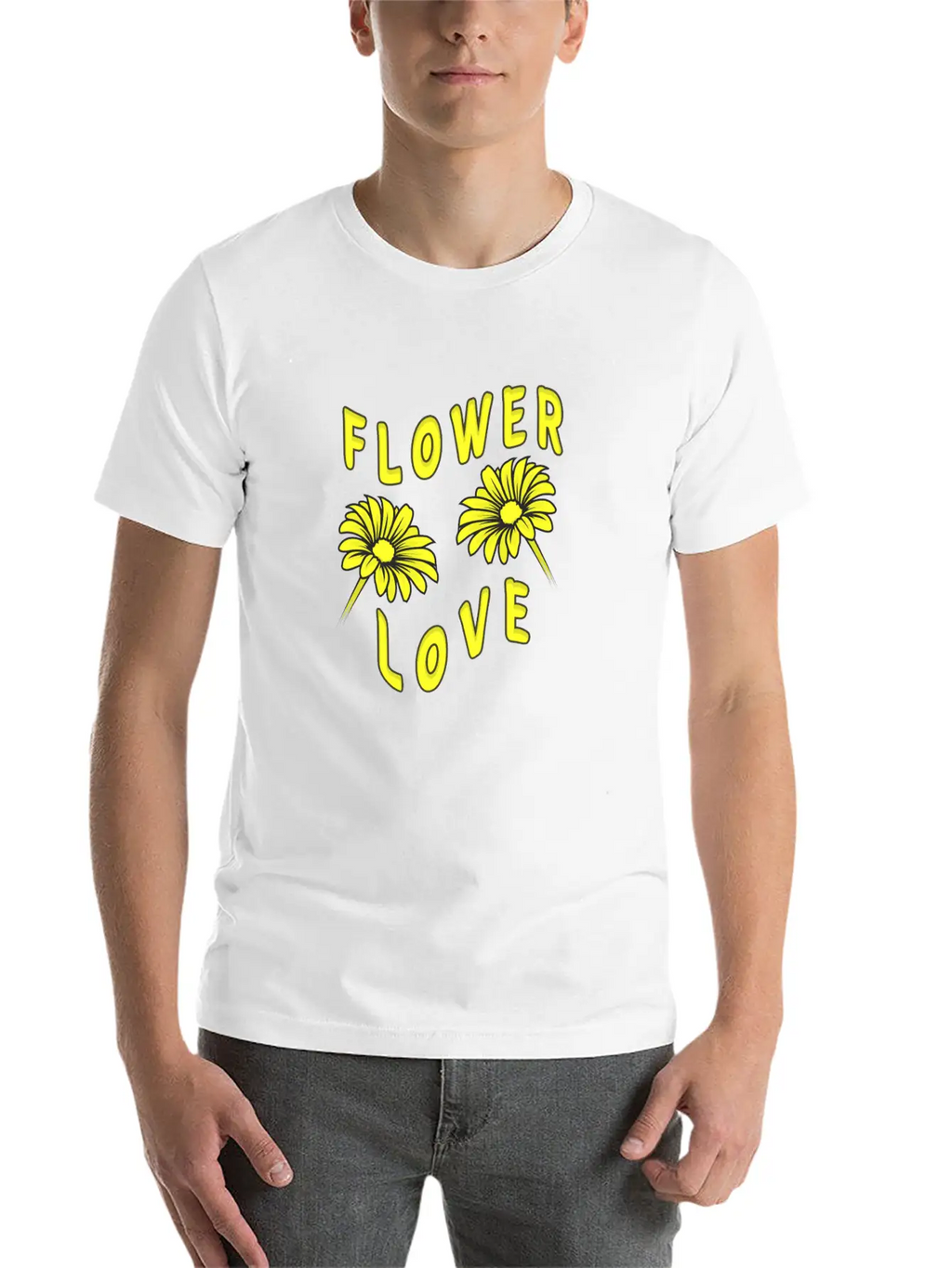 Beautiful Flowers Flower Love Essential Cotton Tee For Daily Outfits – Unisex Style