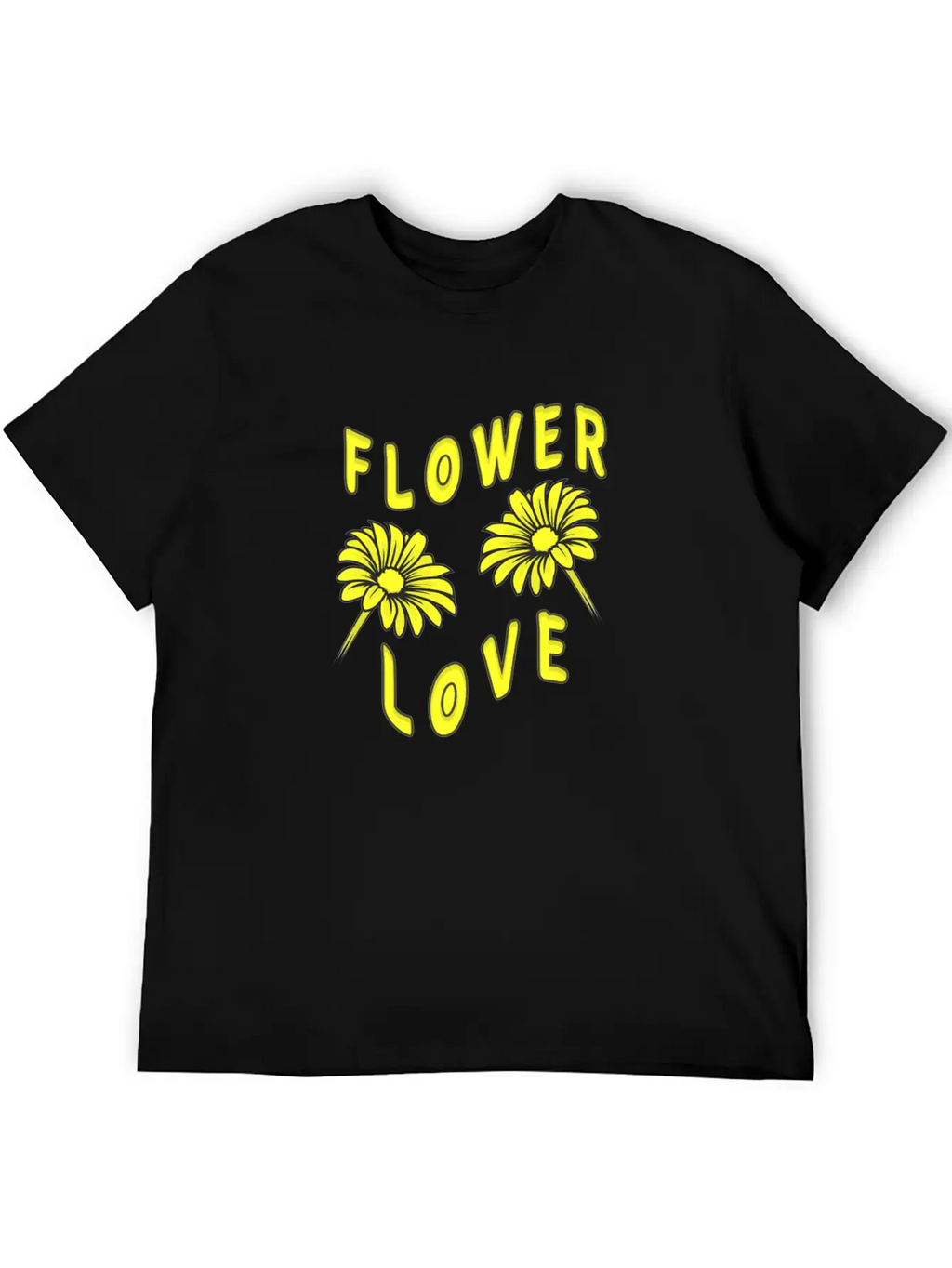 Beautiful Flowers Flower Love Essential Cotton Tee For Daily Outfits – Unisex Style