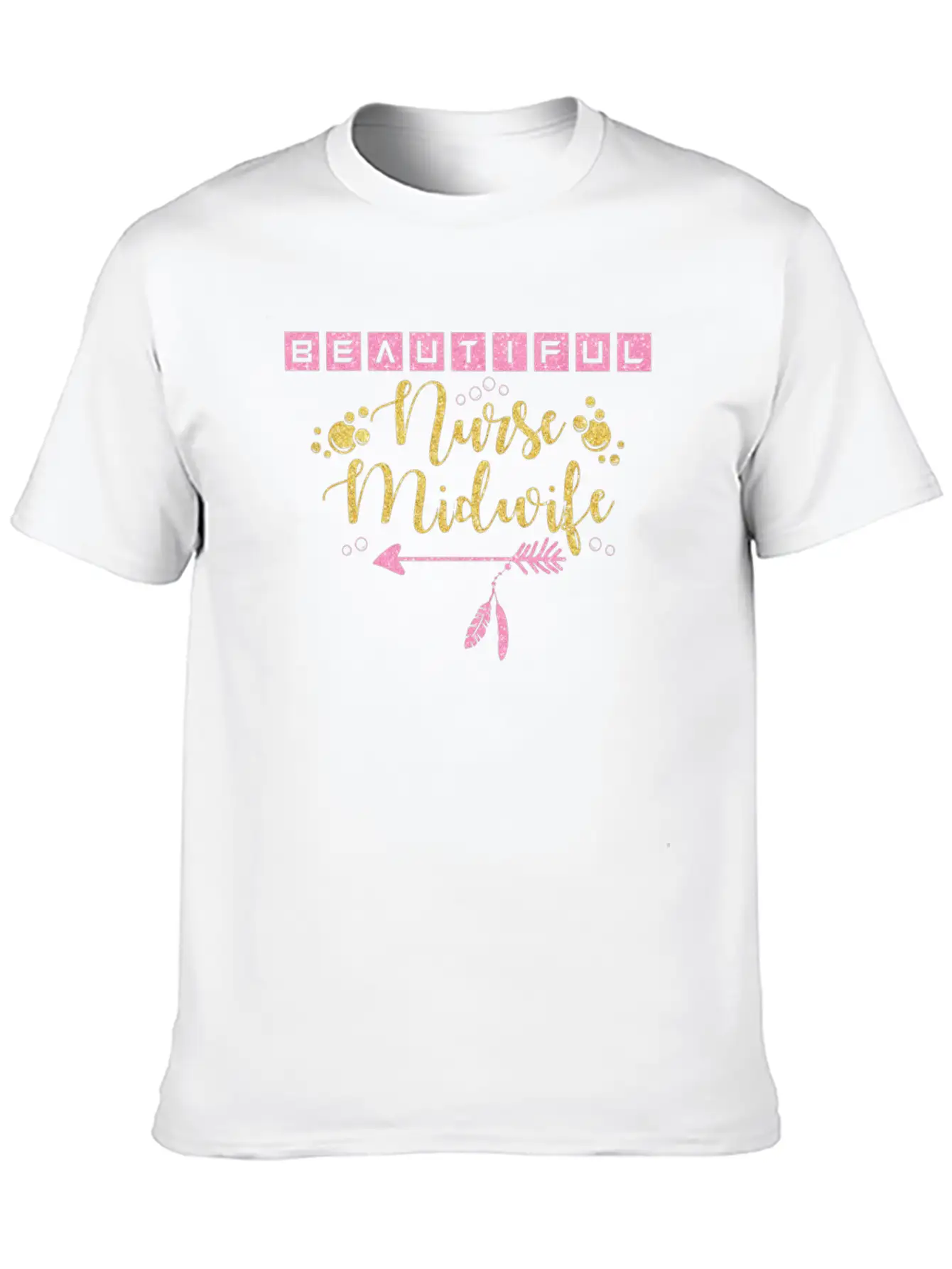 Beautiful Nurse Midwife Classic Cotton Tee – Unisex Comfort For Any Season