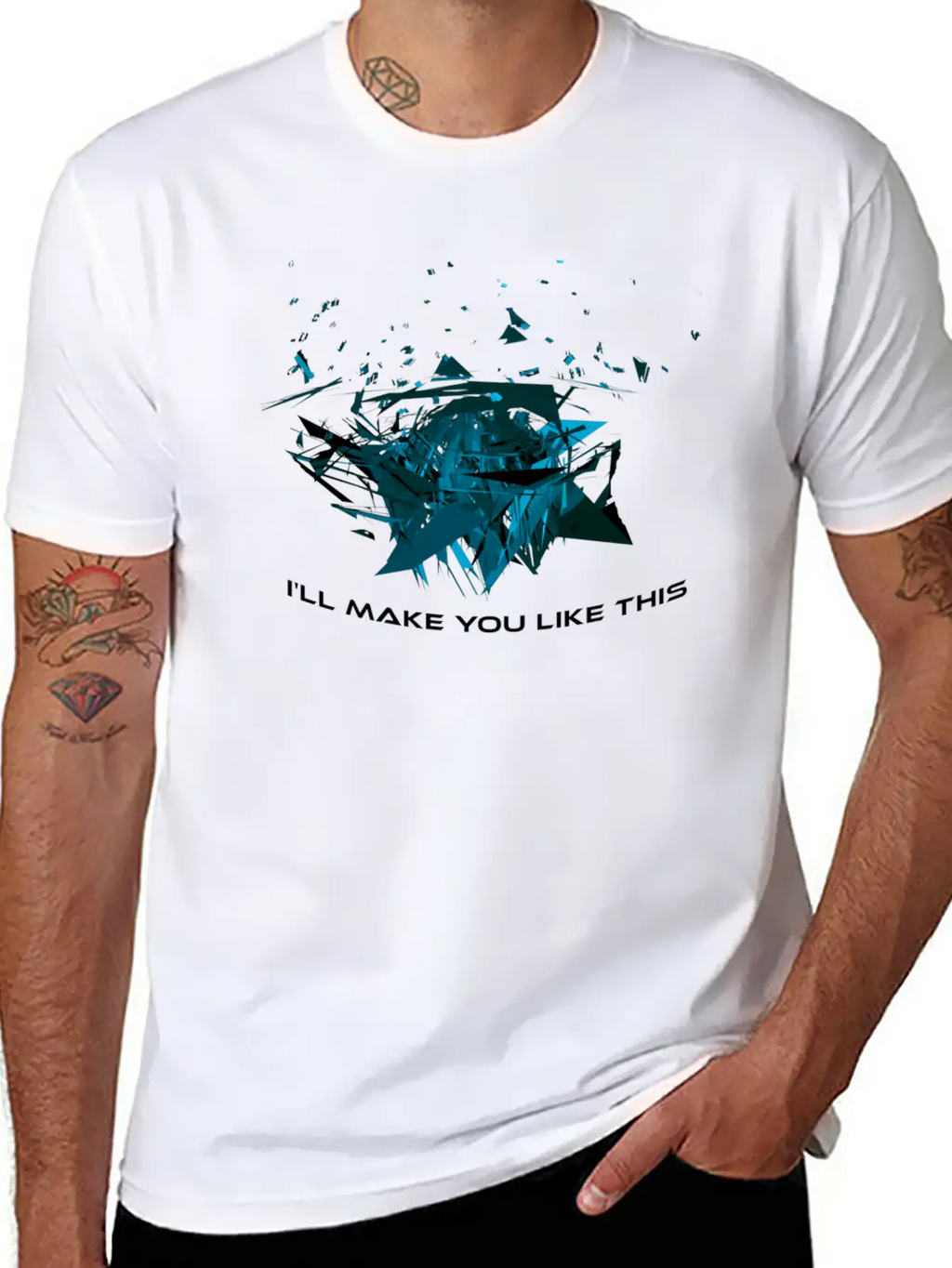Beautiful Unique 3d T-shirt Modern Fit Casual T-Shirt – Clean And Versatile Design