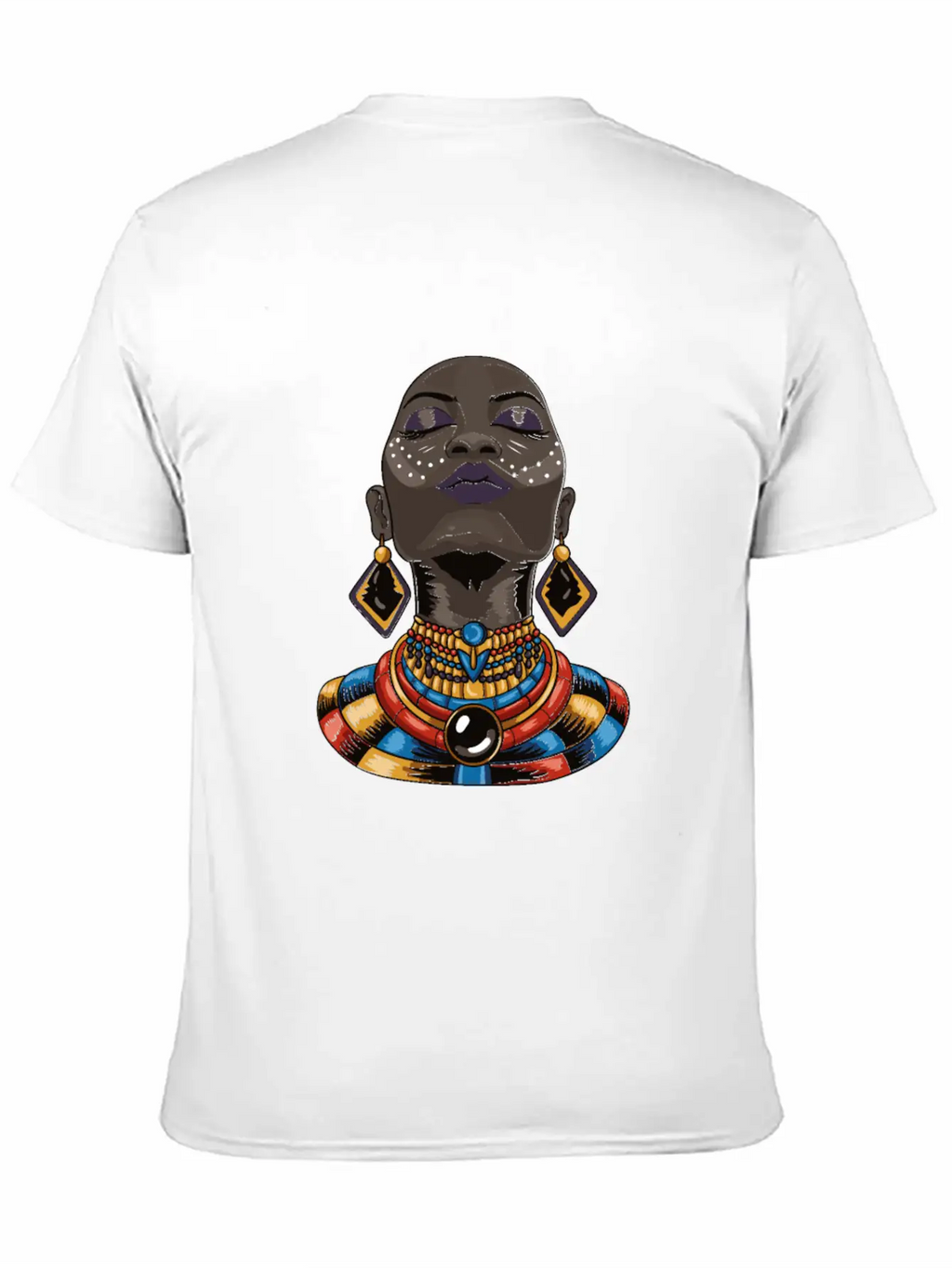 Beauty African Woman Breathable Graphic T-Shirt – Perfect For Casual Days