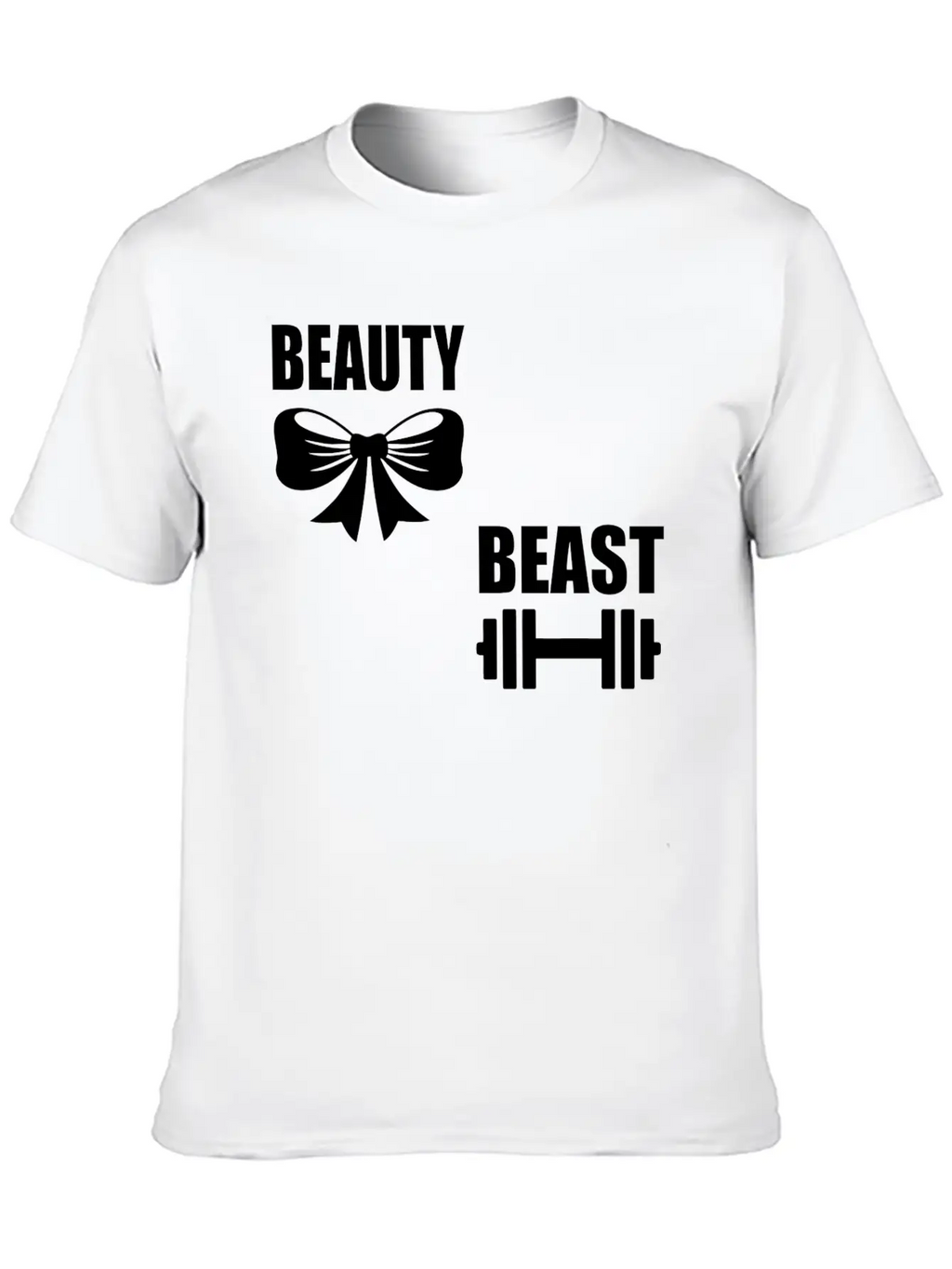 Beauty And The Beast Breathable Graphic T-Shirt – Perfect For Casual Days