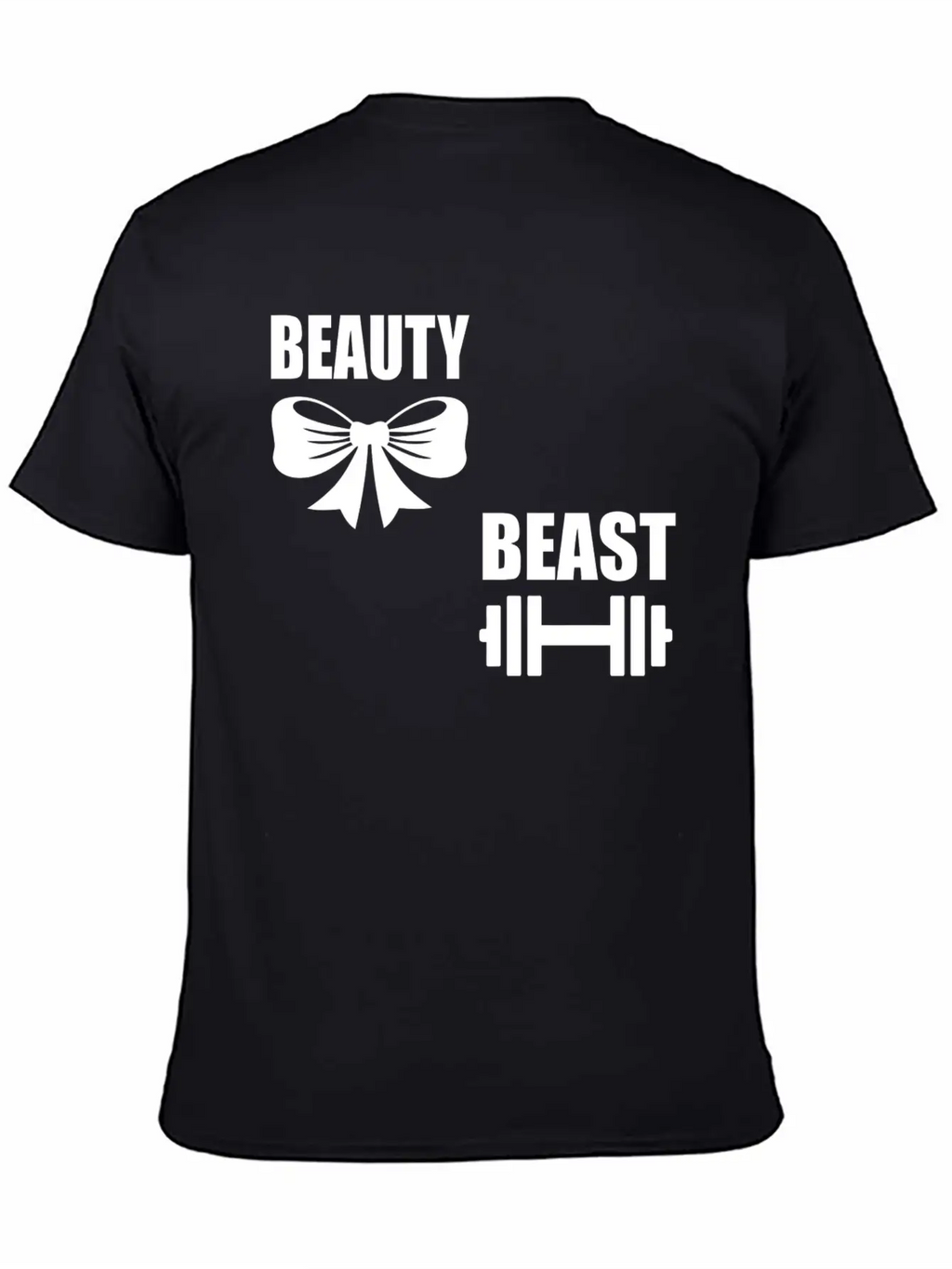 Beauty And The Beast Breathable Graphic T-Shirt – Perfect For Casual Days