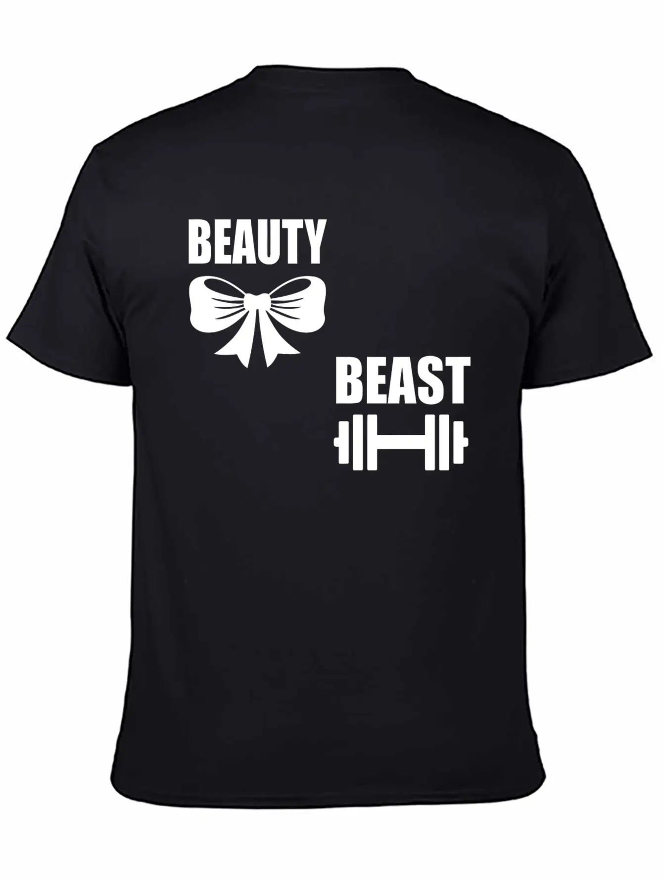 Beauty And The Beast Breathable Graphic T-Shirt – Perfect For Casual Days