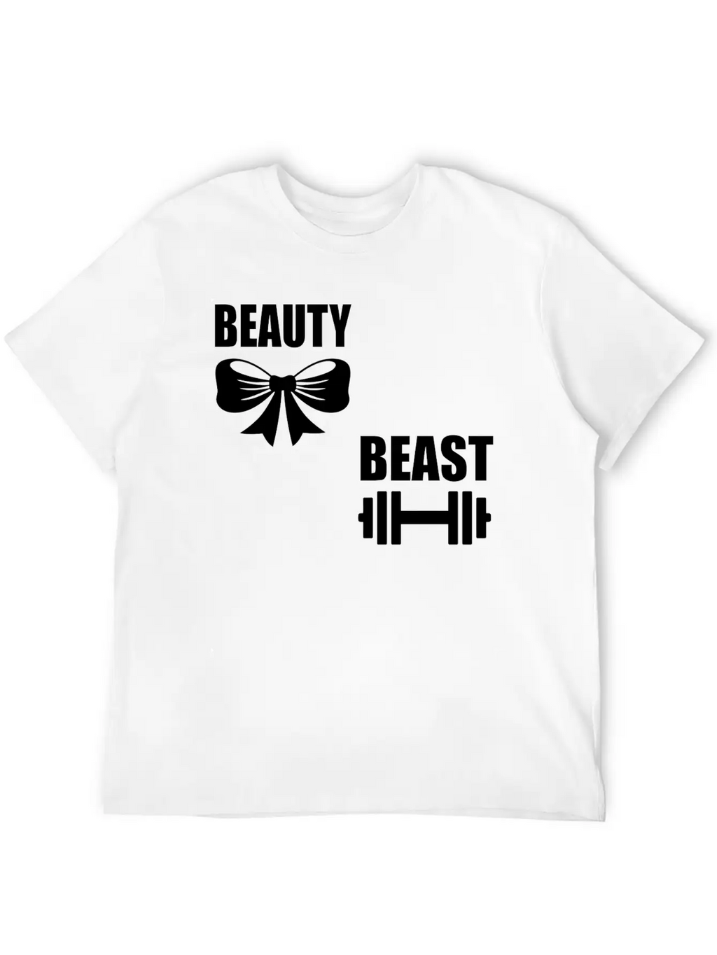 Beauty And The Beast Breathable Graphic T-Shirt – Perfect For Casual Days